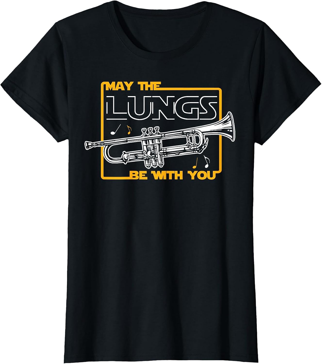 Funny Trumpet Player May The Lungs Be with You