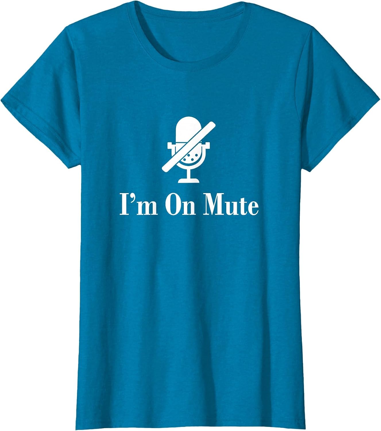 I'm On Mute Funny Virtual Meeting Design