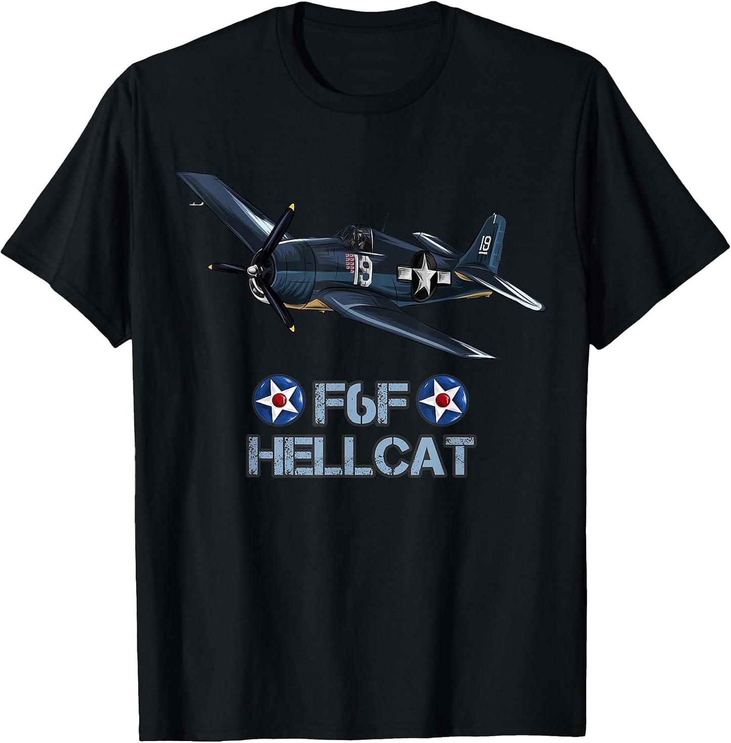 World War 2 F6F Hellcat Fighter Airplane