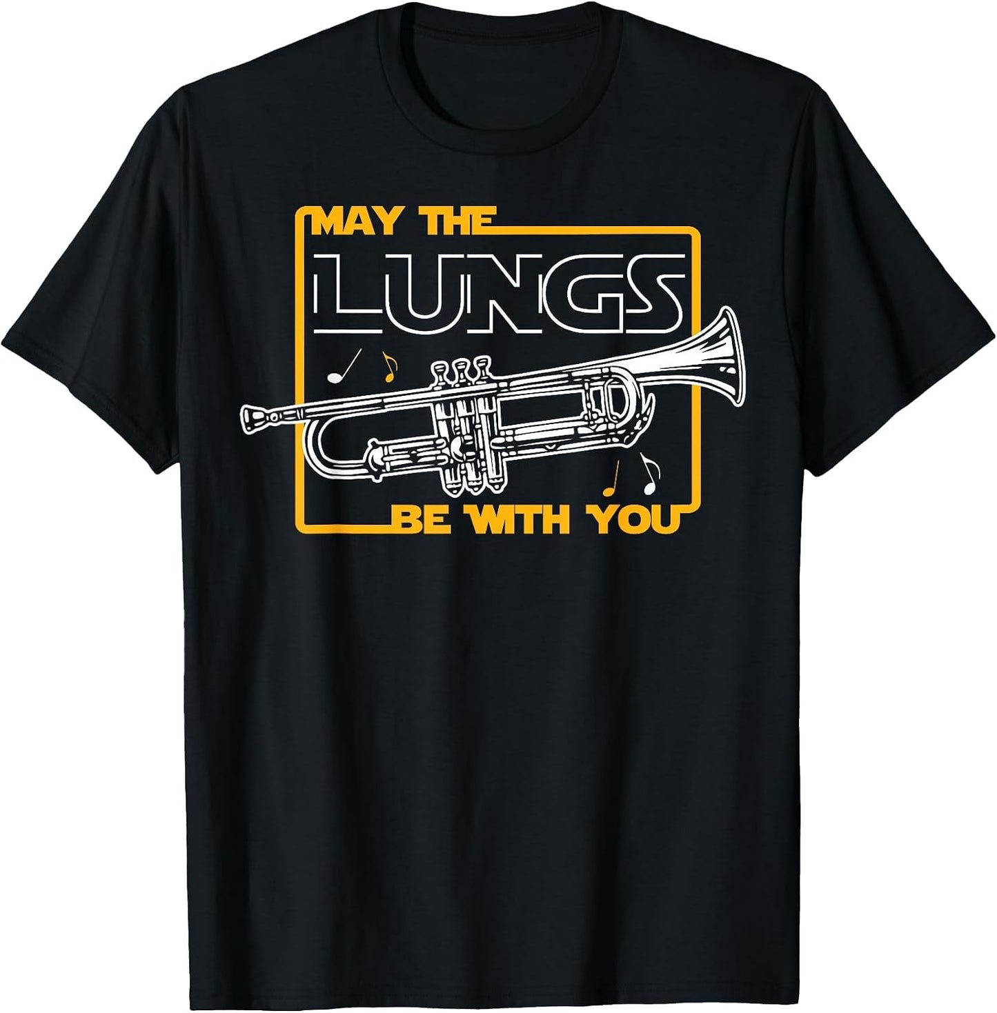 Funny Trumpet Player May The Lungs Be with You