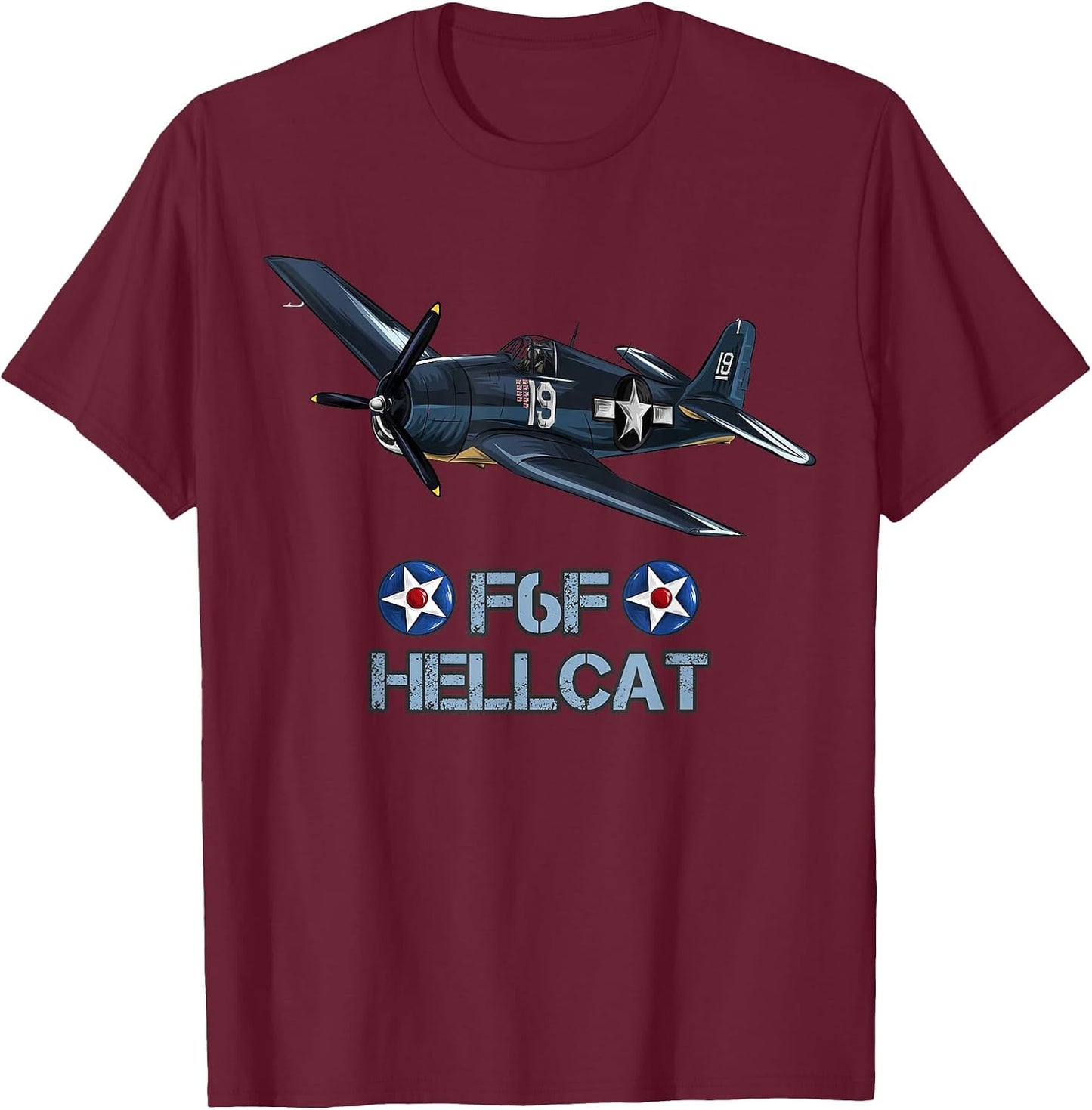 World War 2 F6F Hellcat Fighter Airplane
