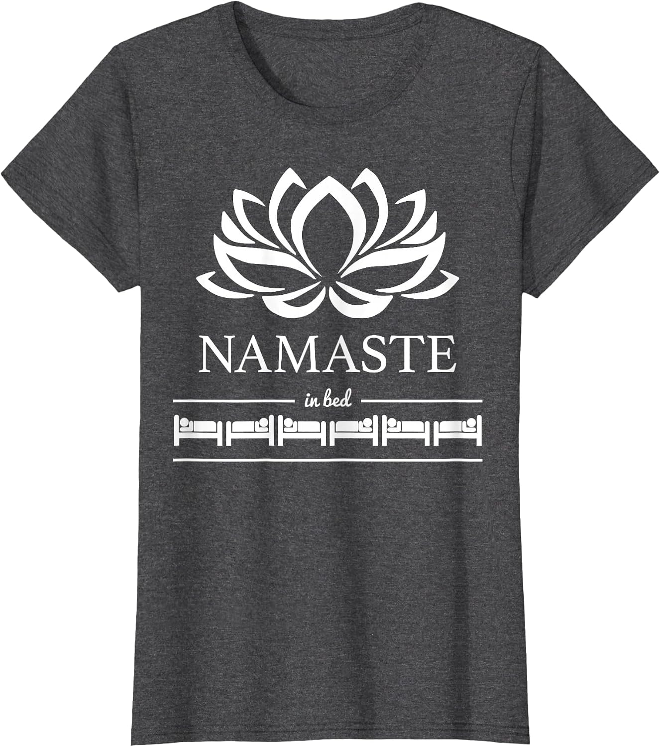 Yoga Namaste in Bed Funny Yogi Meditation