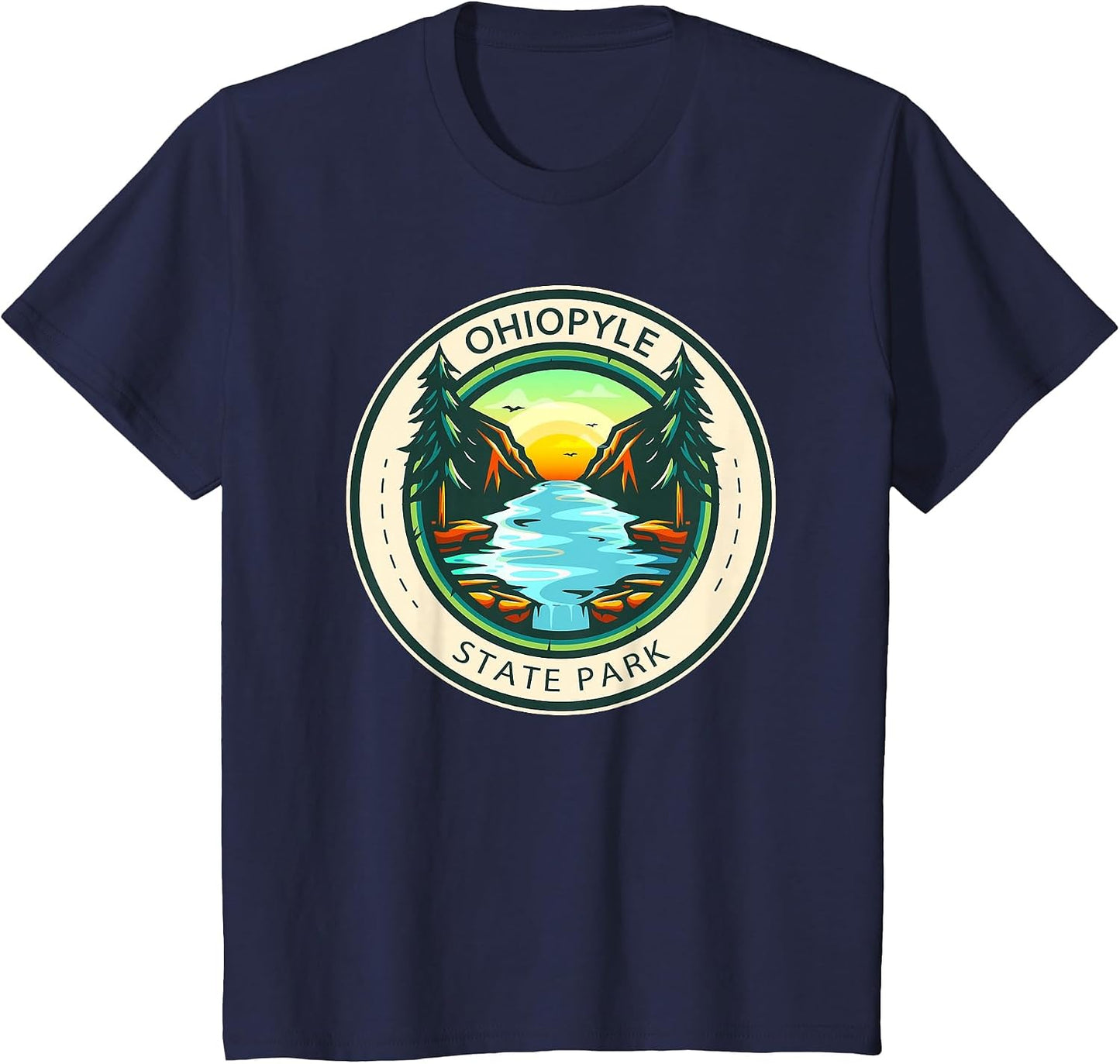 Ohiopyle State Park Pennsylvania Vintage Badge