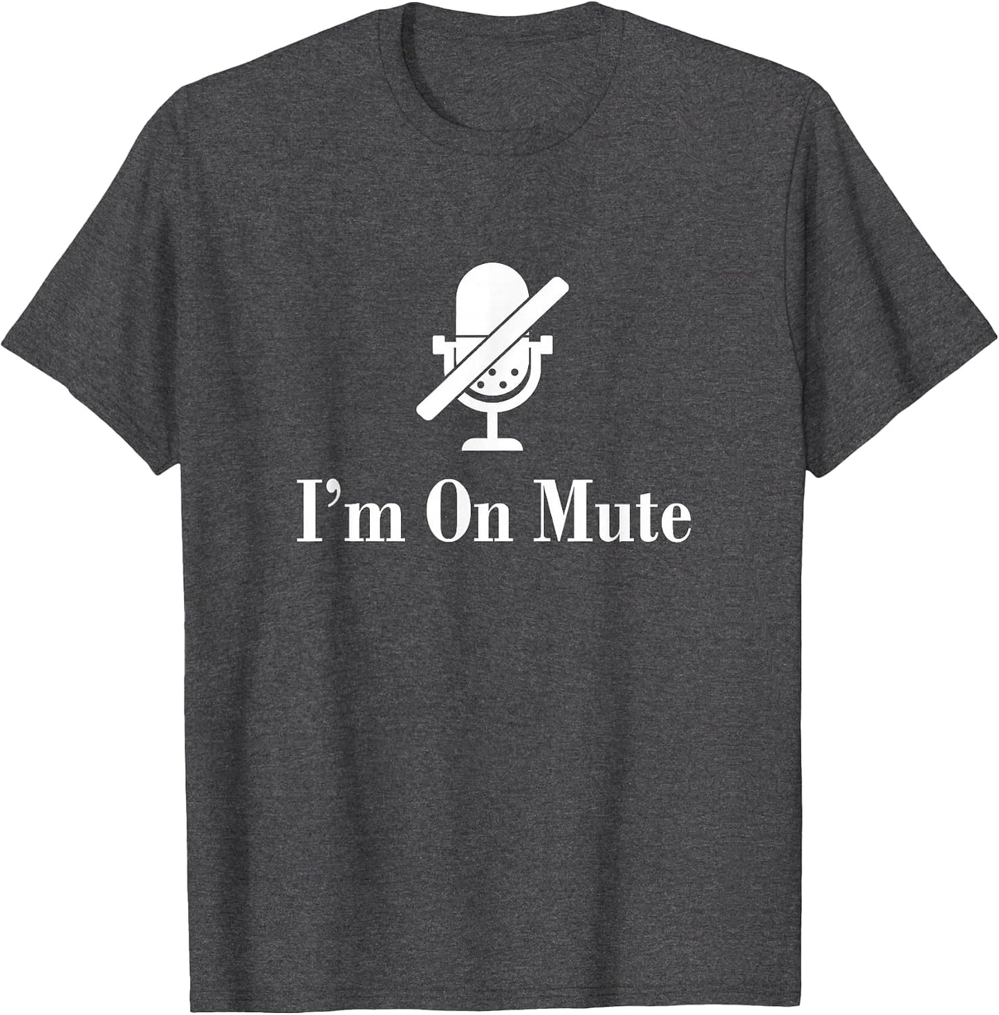 I'm On Mute Funny Virtual Meeting Design