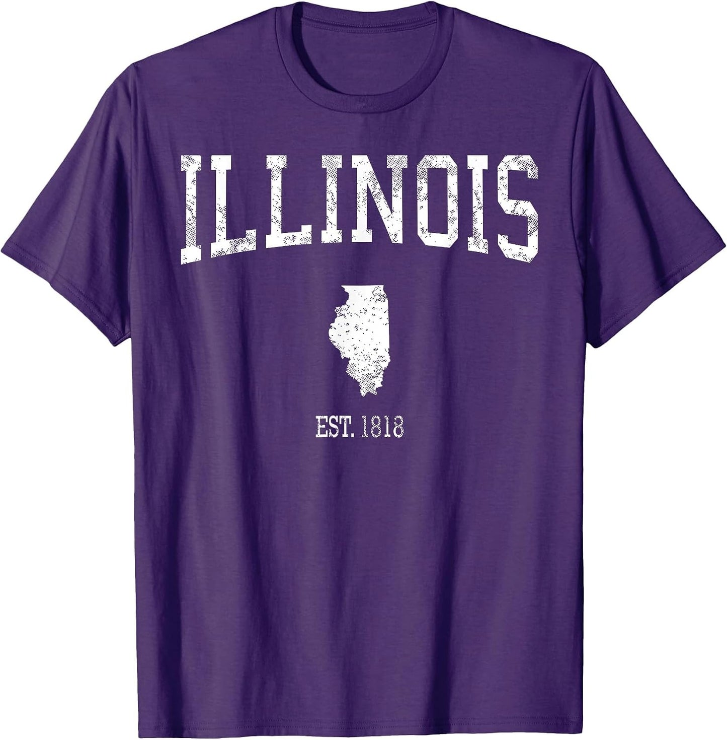 Illinois Vintage Sports Design IL