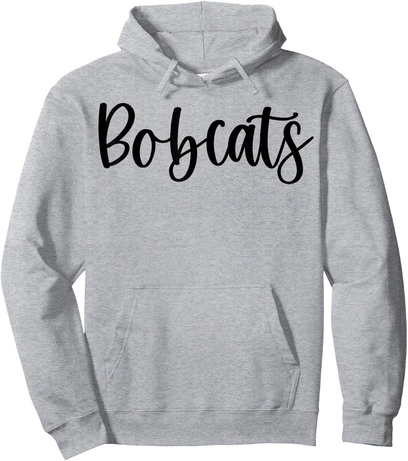 Bobcats School Spirit Team Mascot Game Night Hoodie - Hoodie | Ash