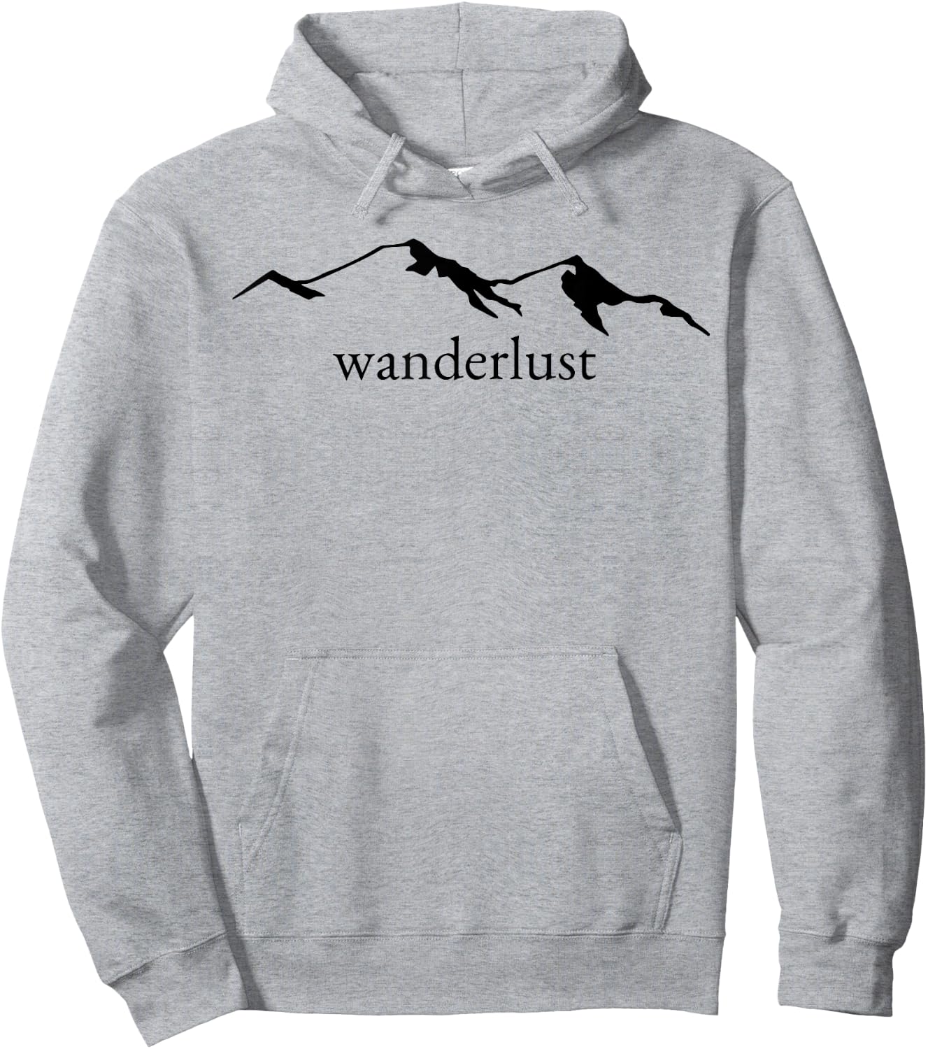 Wanderlust nature lovers gift Hoodie - Hoodie | Ash