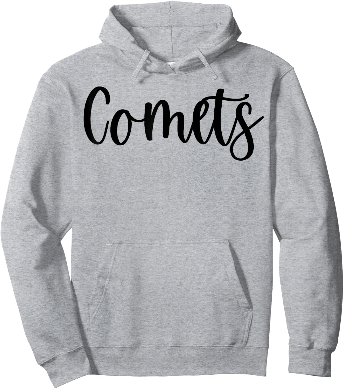 Comets School Spirit Team Mascot Game Night Hoodie - Hoodie | Ash