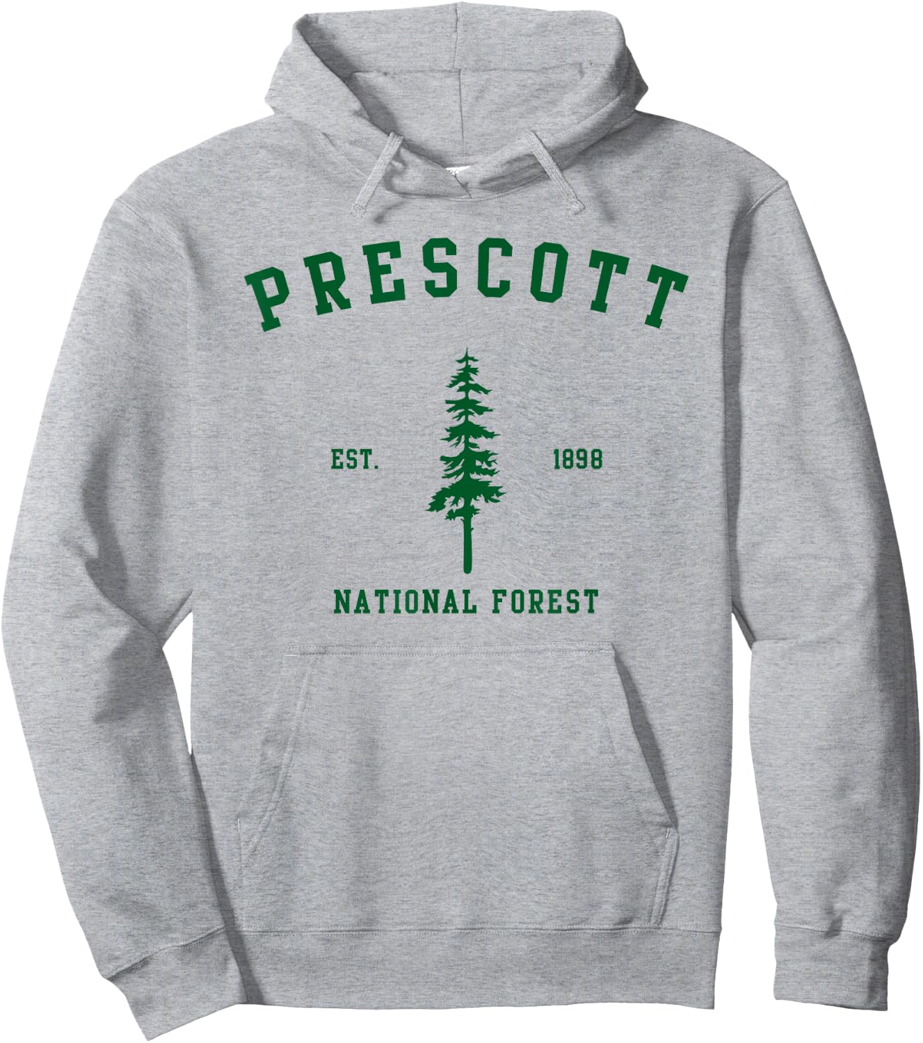 Prescott National Forest Explore Arizona Hoodie - Hoodie | Ash