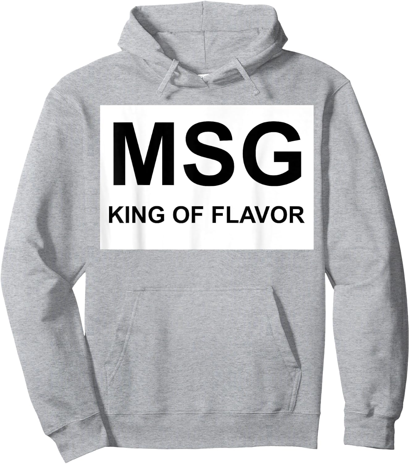 MSG King Of Flavor Uncle Roger Fuiyoh Hoodie - Hoodie | Ash