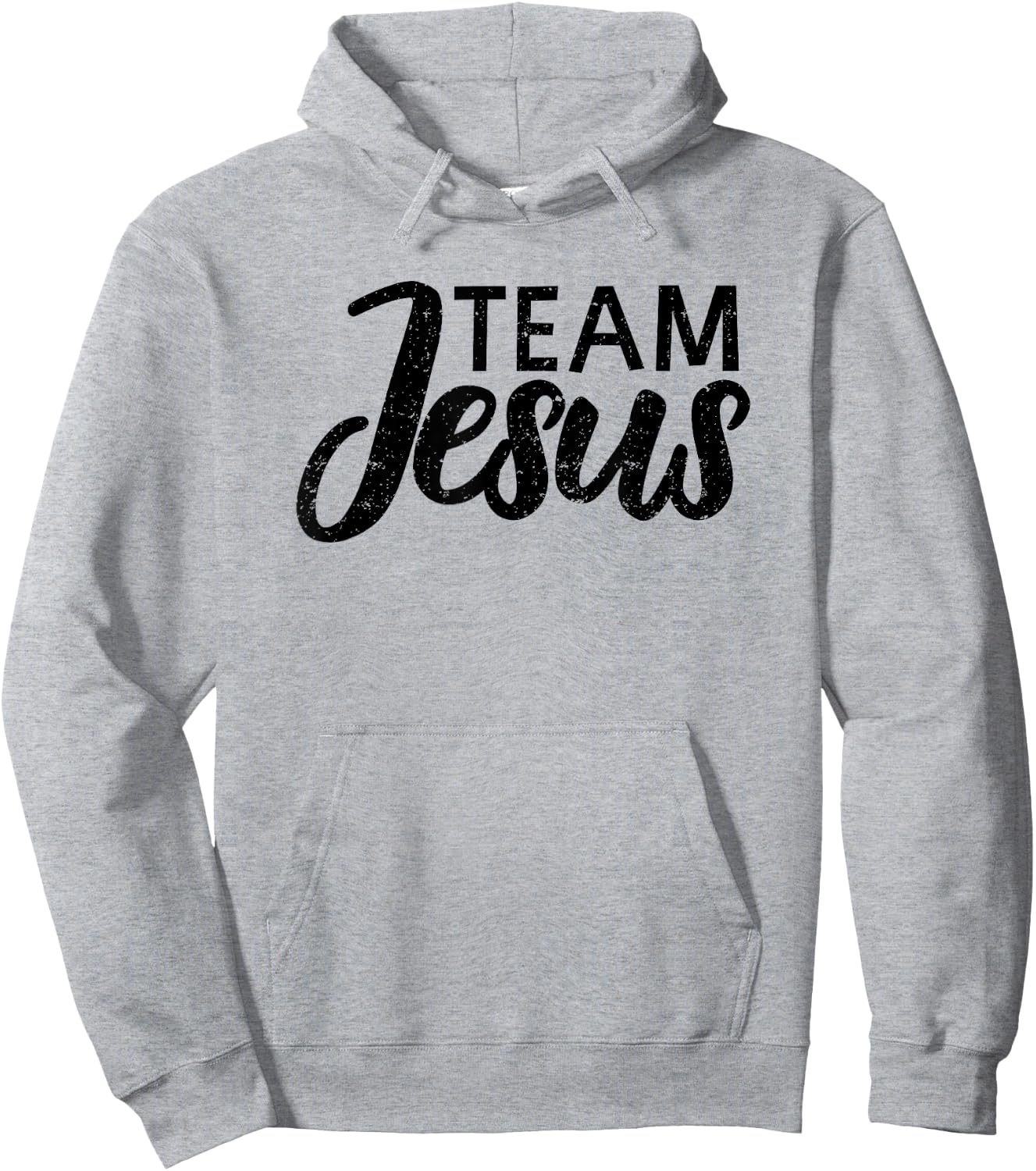 Team Jesus | Christian Jesus Hoodie - Hoodie | Ash