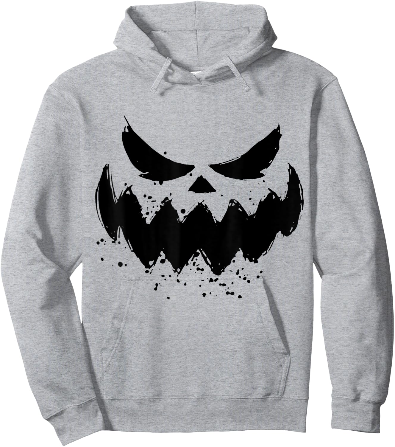Pumpkin Jack O Lantern Face Jackolantern Hoodie - Hoodie | Ash