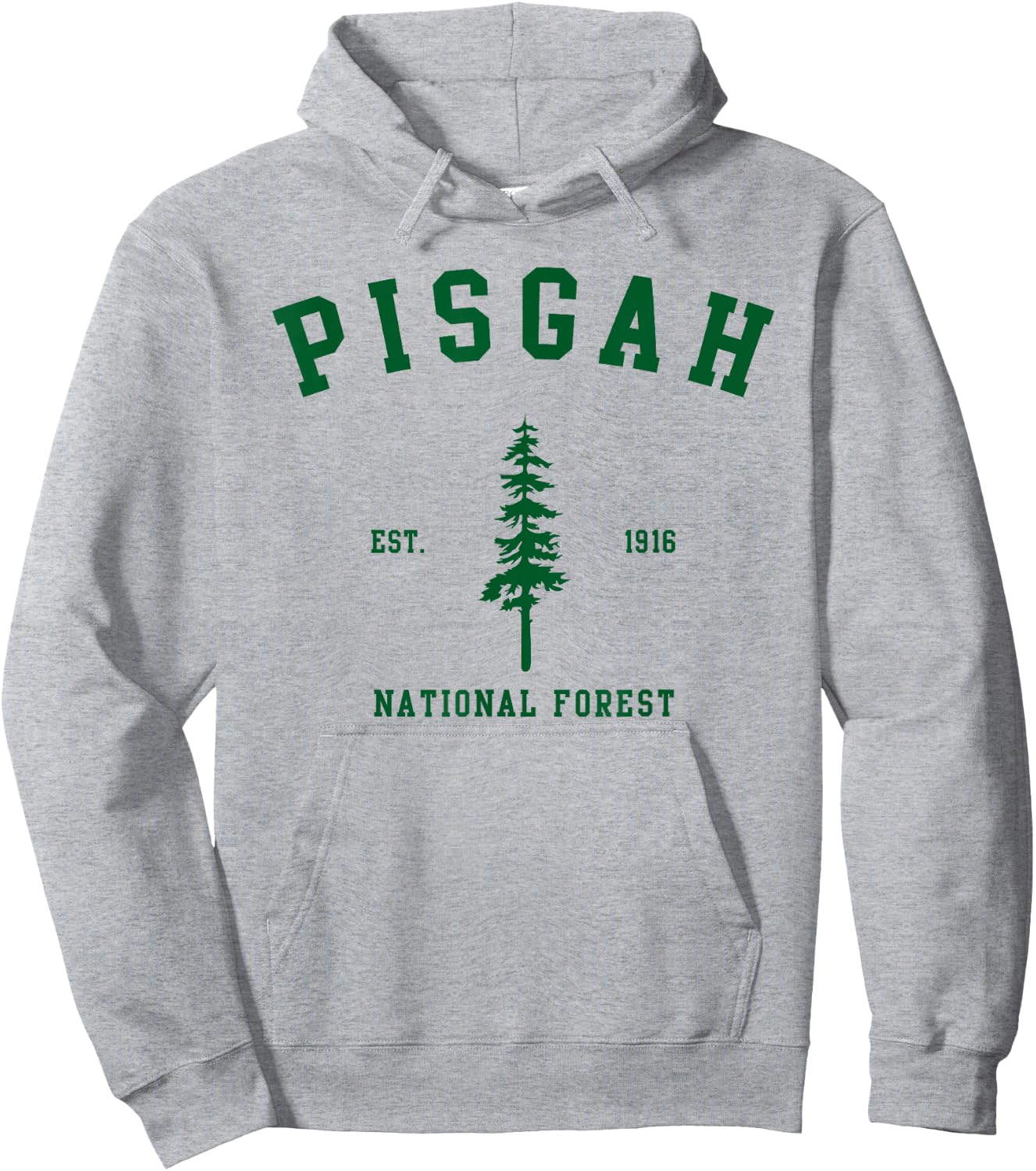 Pisgah National Forest Explore North Carolina Hoodie - Hoodie | Ash