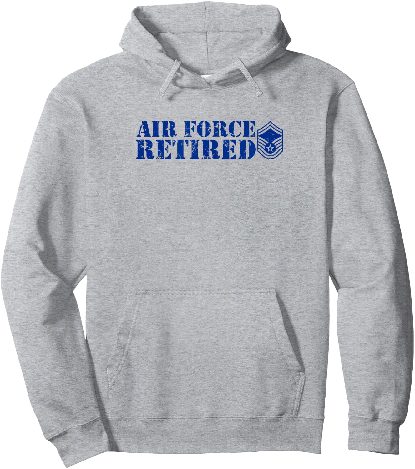 Air Force Senior Master Sergeant (SMSgt) Hoodie - Hoodie | Ash