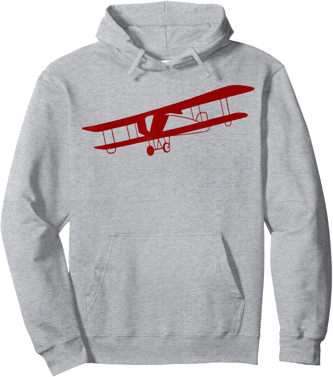 Plane Red Baron Hoodie - Hoodie | Ash