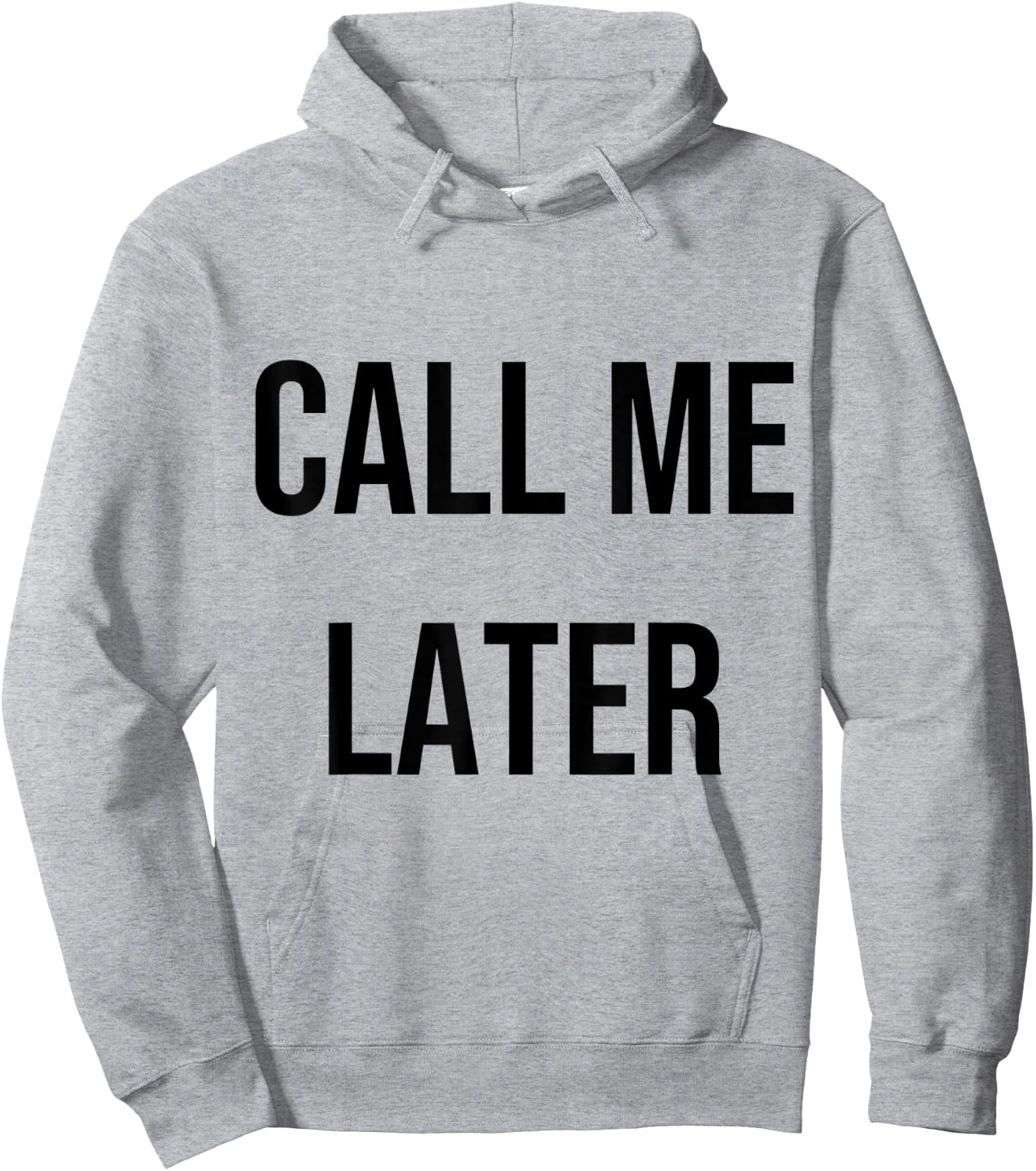 Call Me Later Hoodie - Hoodie | Ash