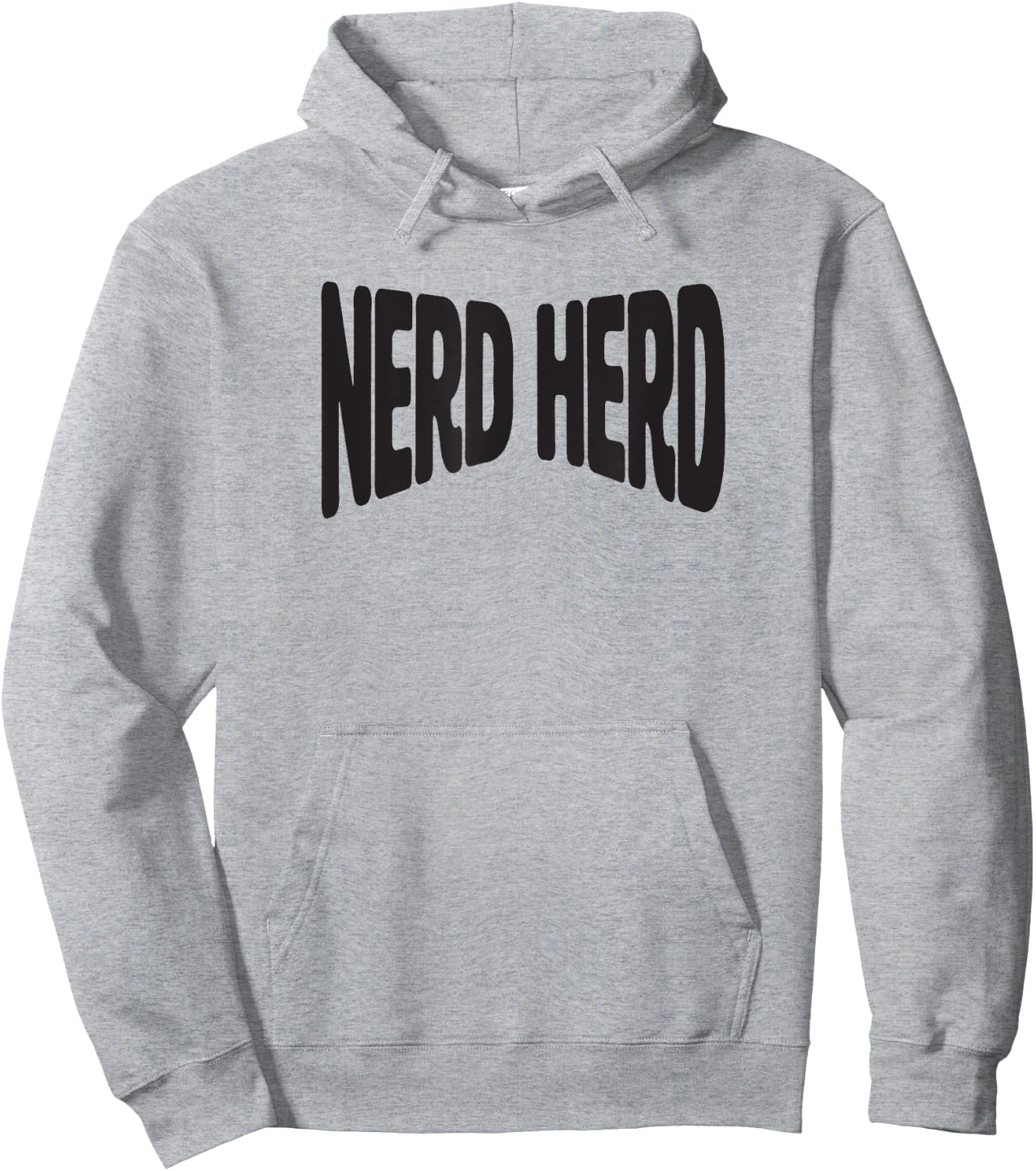 Nerd Herd T Shirt Hoodie - Hoodie | Ash