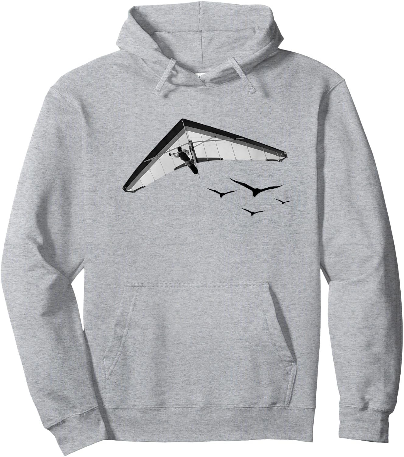 Hang Glide. Pilot Quote Fly, Aviate Hoodie - Hoodie | Ash