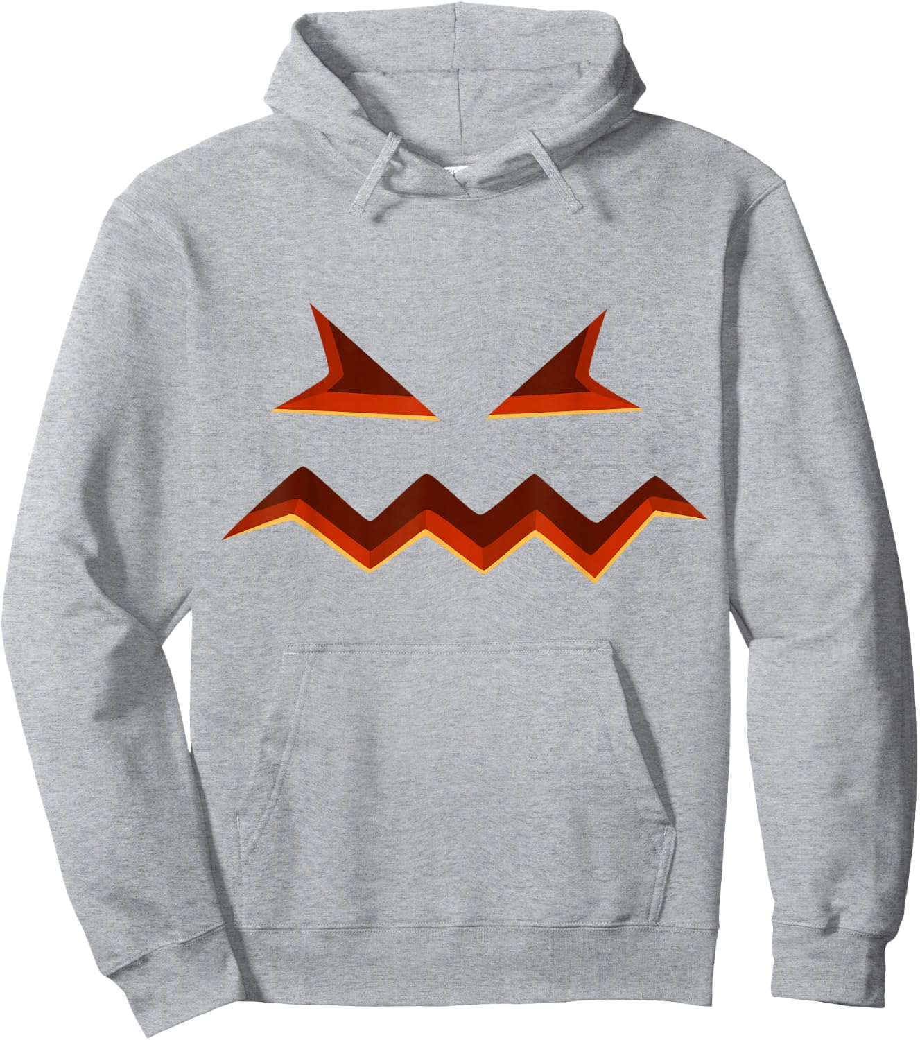 Pumpkin Jack O Lantern Face Jackolantern Hoodie - Hoodie | Ash