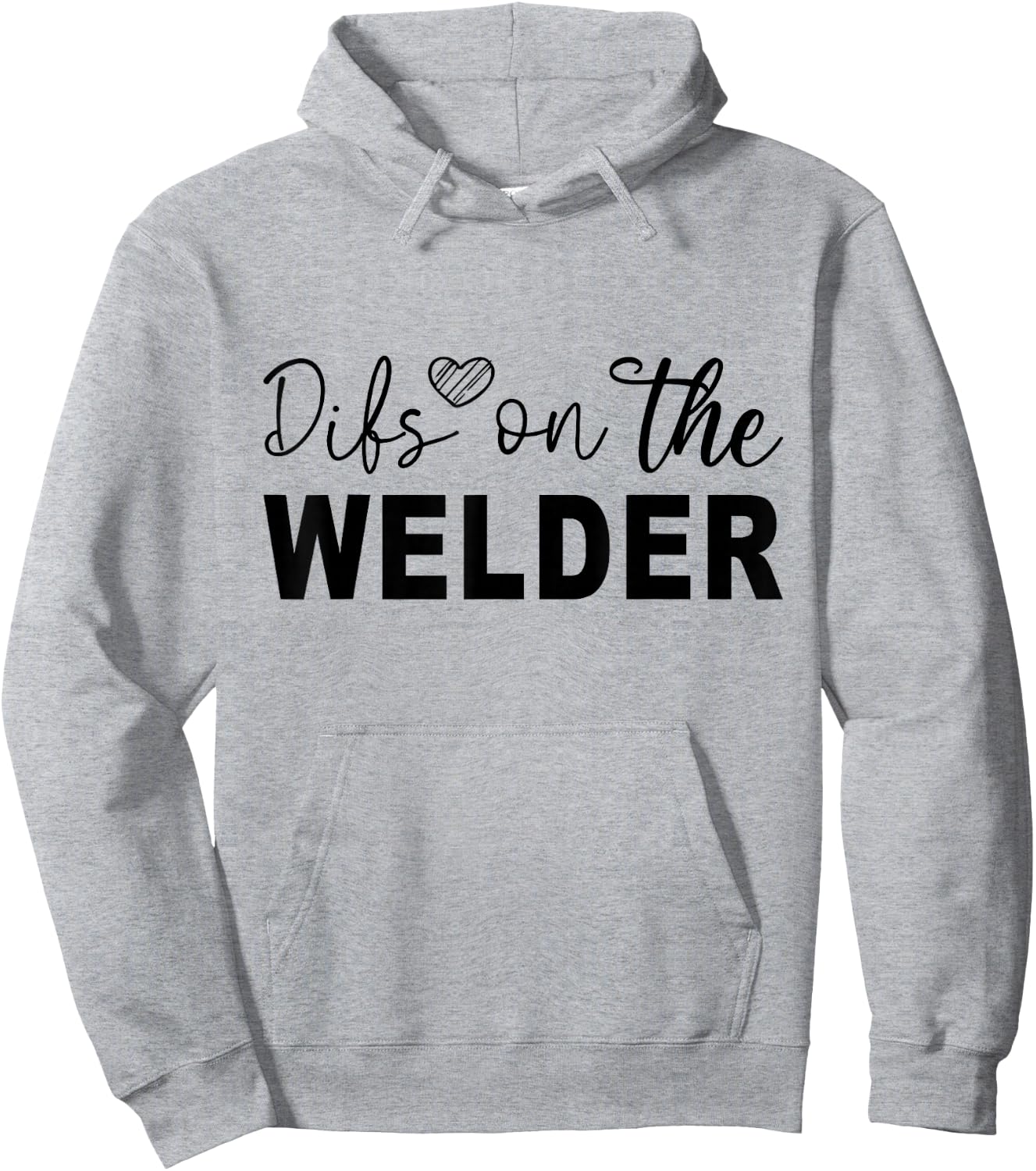 Funny sarcastic Dibs on the Welder Essential Hoodie - Hoodie | Ash