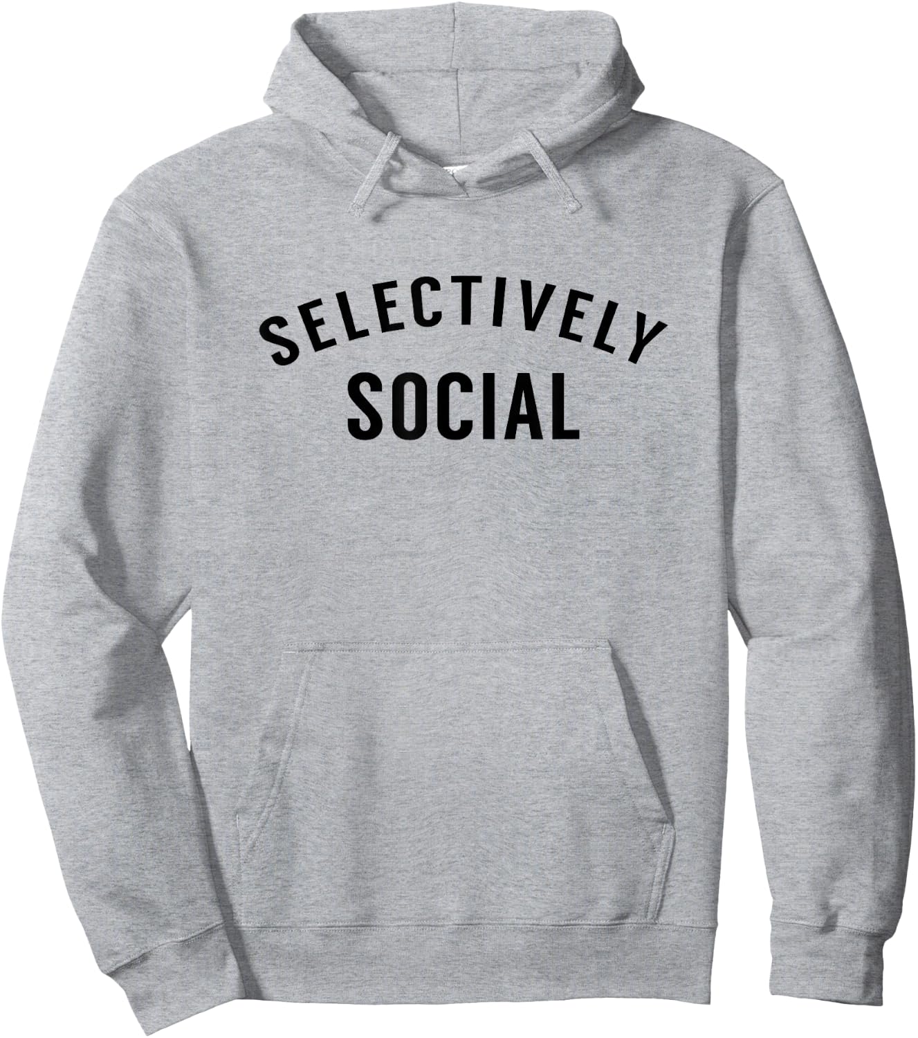Selectively Social Hoodie - Hoodie | Ash