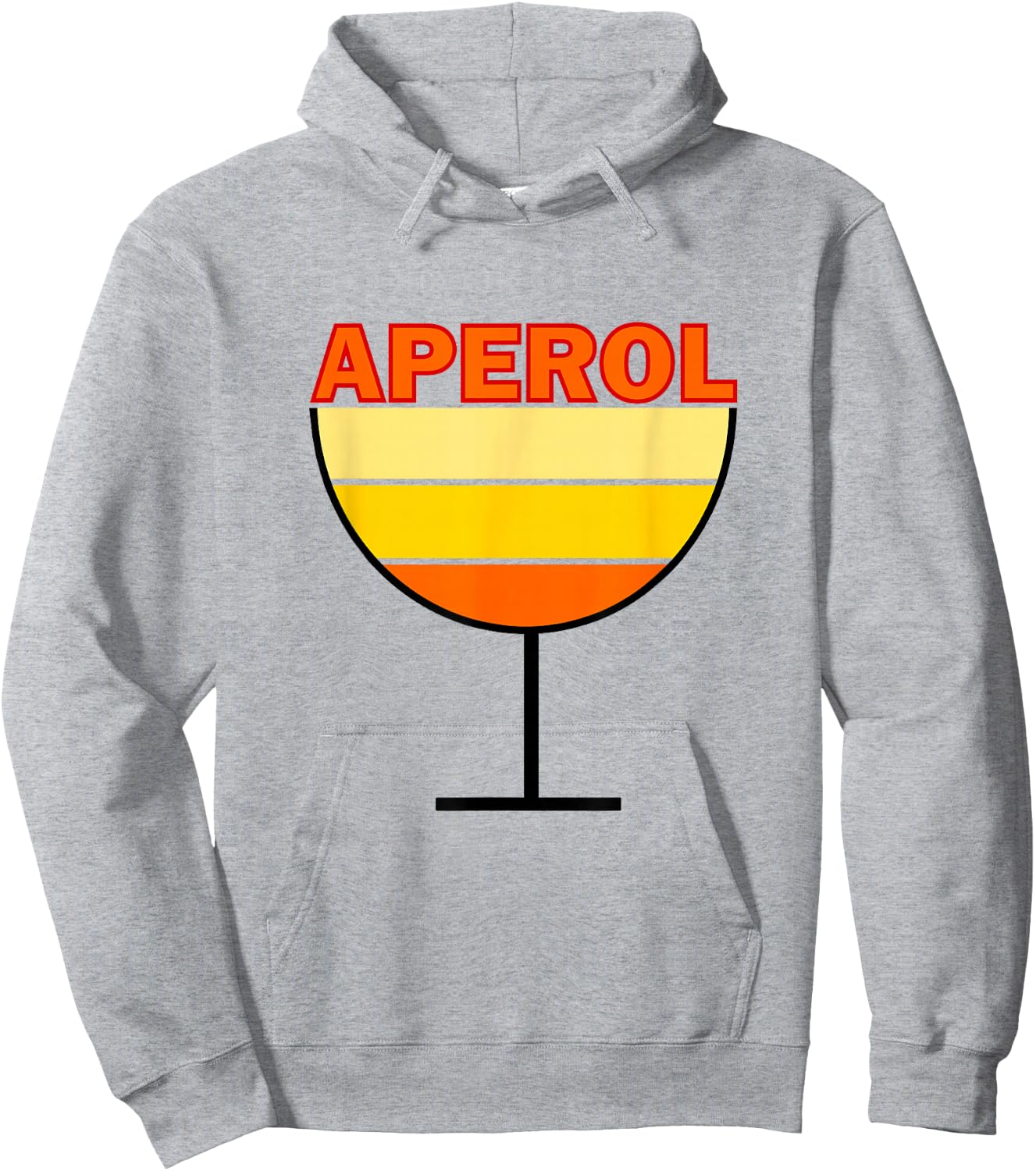Aperol Spritz Love Aperol Vintage Drink Hoodie - Hoodie | Ash