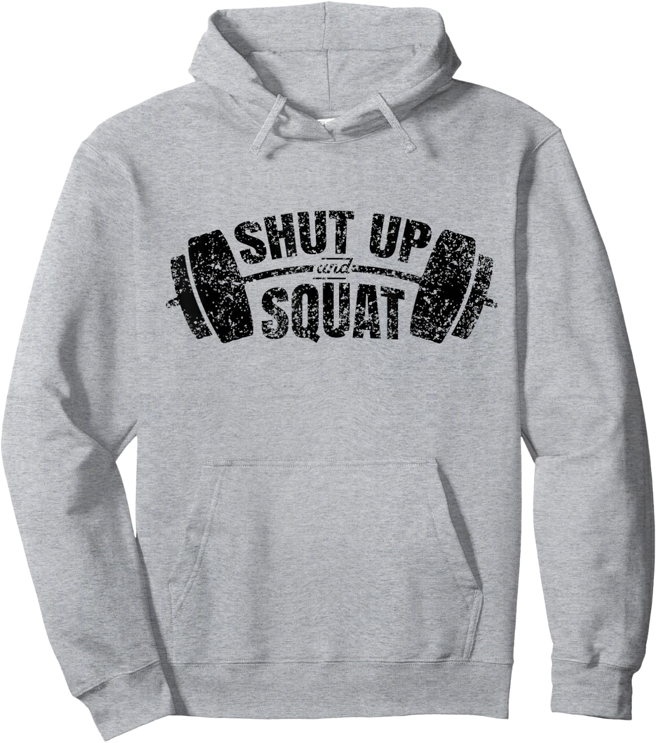 Shut up and squat Training Fitness Gym Workout Hoodie - Hoodie | Ash