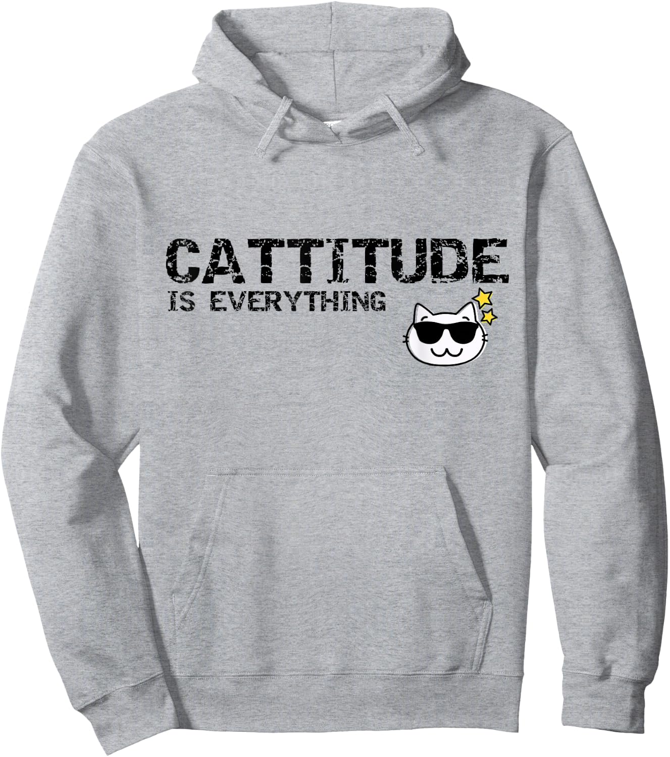 Cat Lover Attitude - Cattitude , Women, Kids Hoodie - Hoodie | Ash