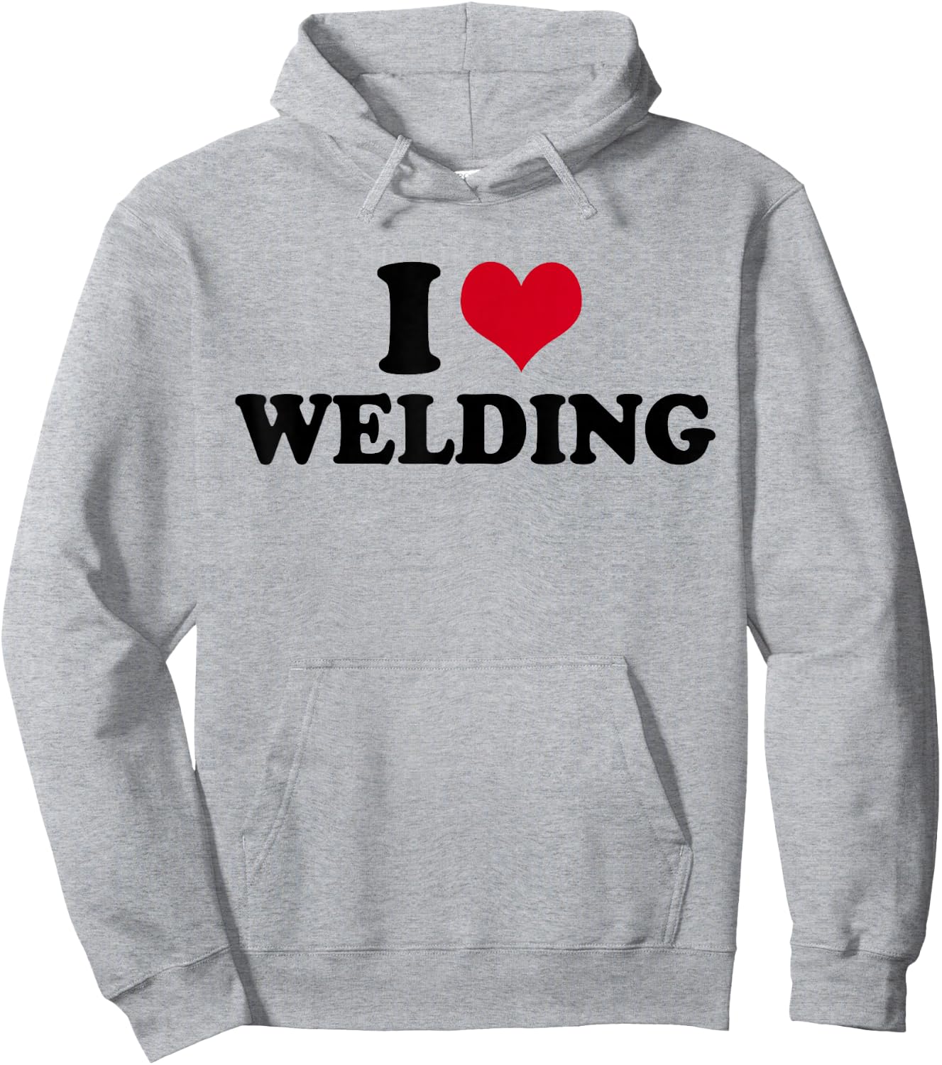I Love Welding Welder Hoodie - Hoodie | Ash