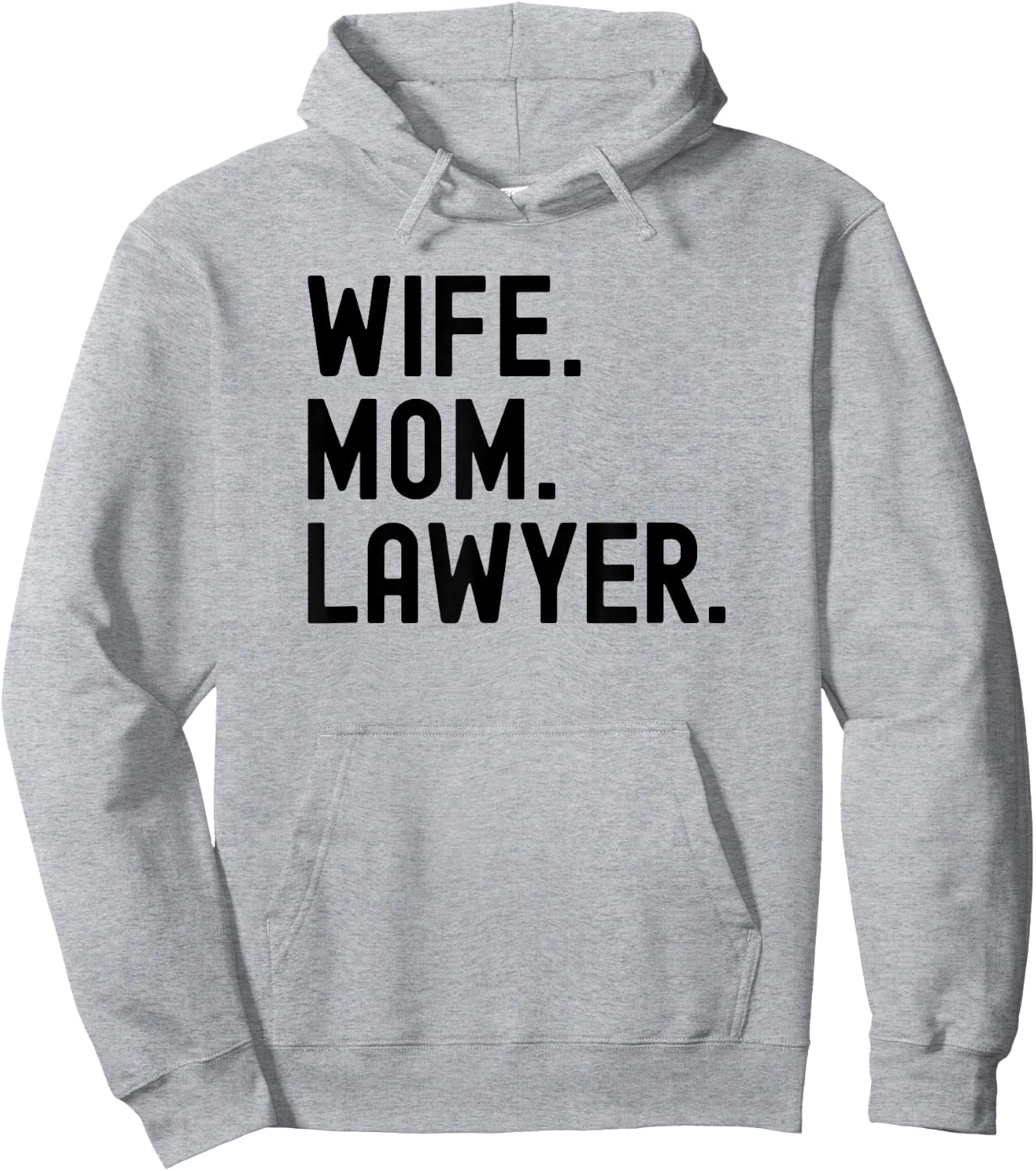 Wife Mom Lawyer Hoodie - Hoodie | Ash