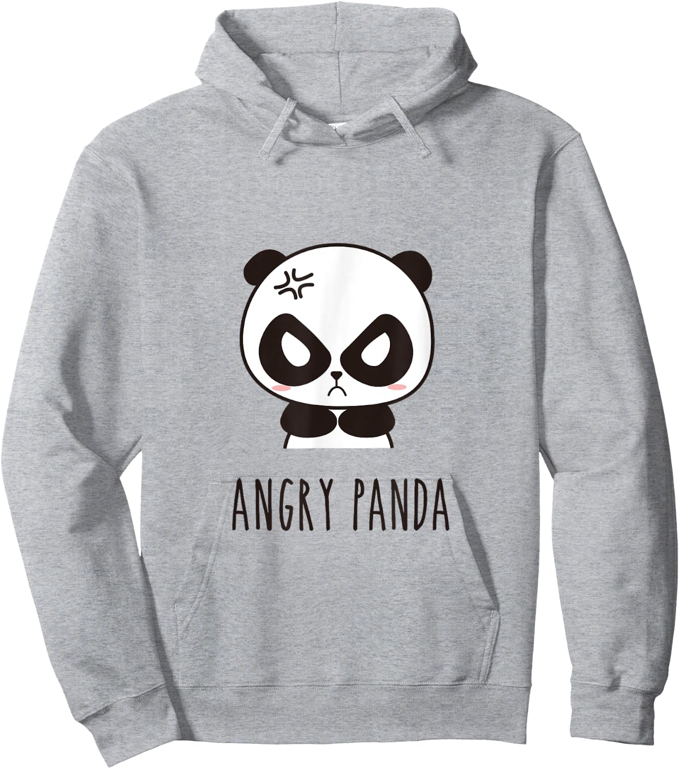 Cute Little ANGRY Panda. This Is How I Roll Hoodie - Hoodie | Ash