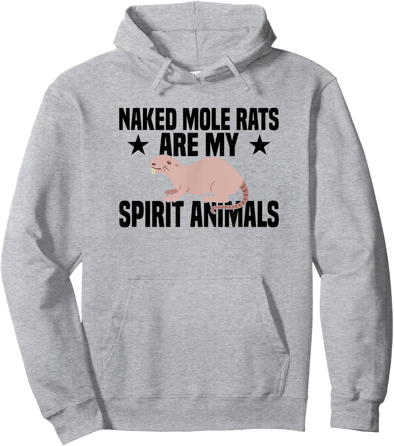 Naked Mole Rat Lover Hoodie - Hoodie | Ash