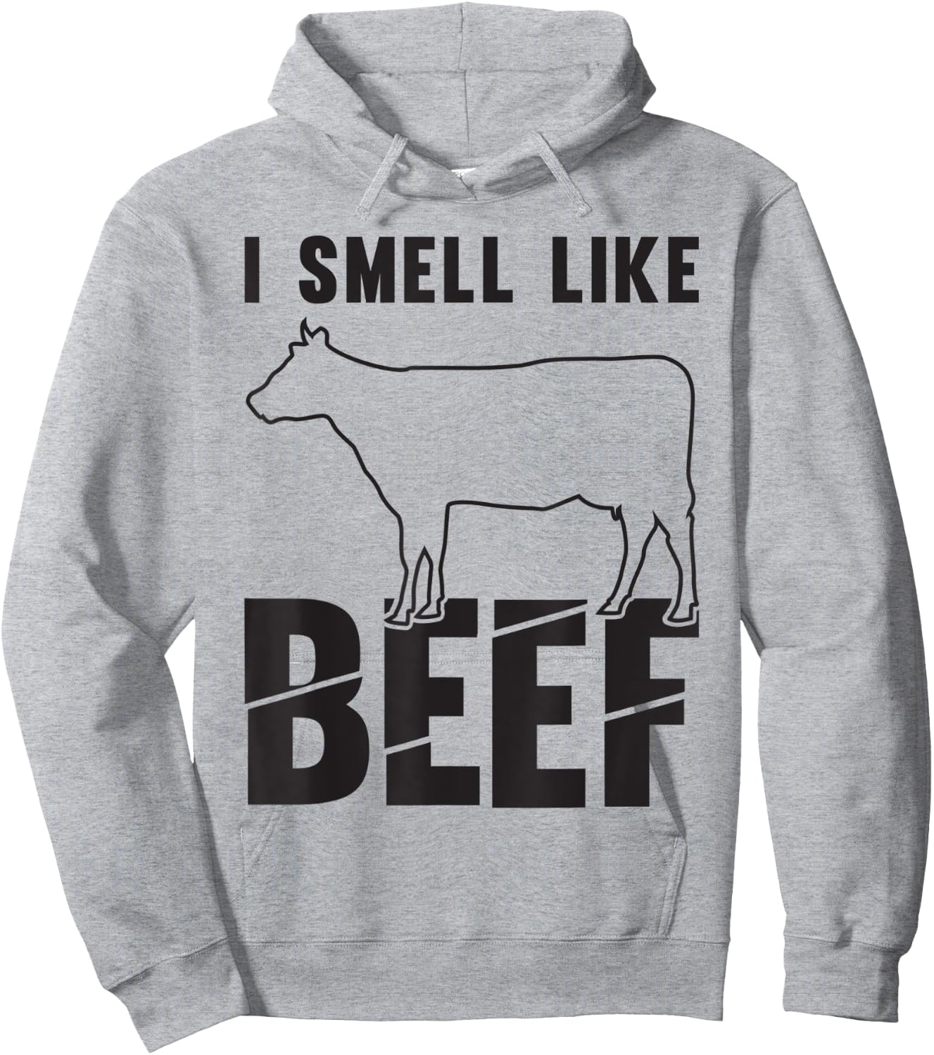 I Smell Like Beef Beef Meat Barbecue BBQ Hoodie - Hoodie | Ash