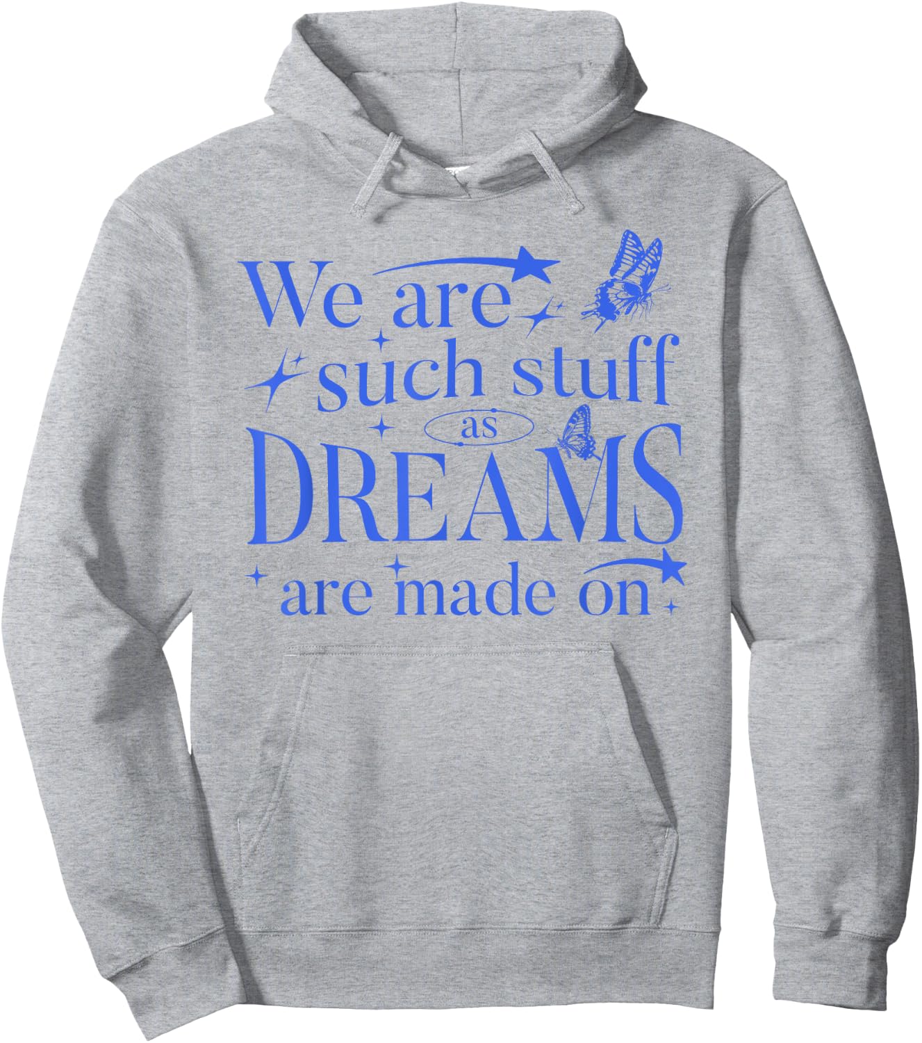 Shakespeare Tempest Quote Hoodie - Hoodie | Ash