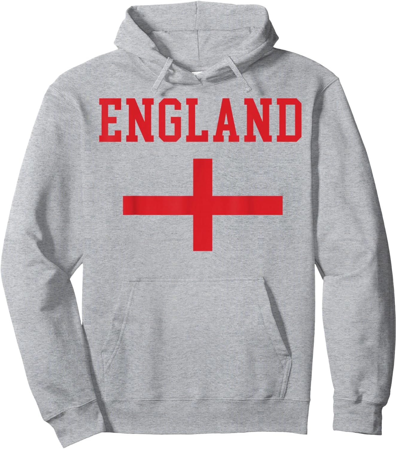 England Flag Hoodie - Hoodie | Ash