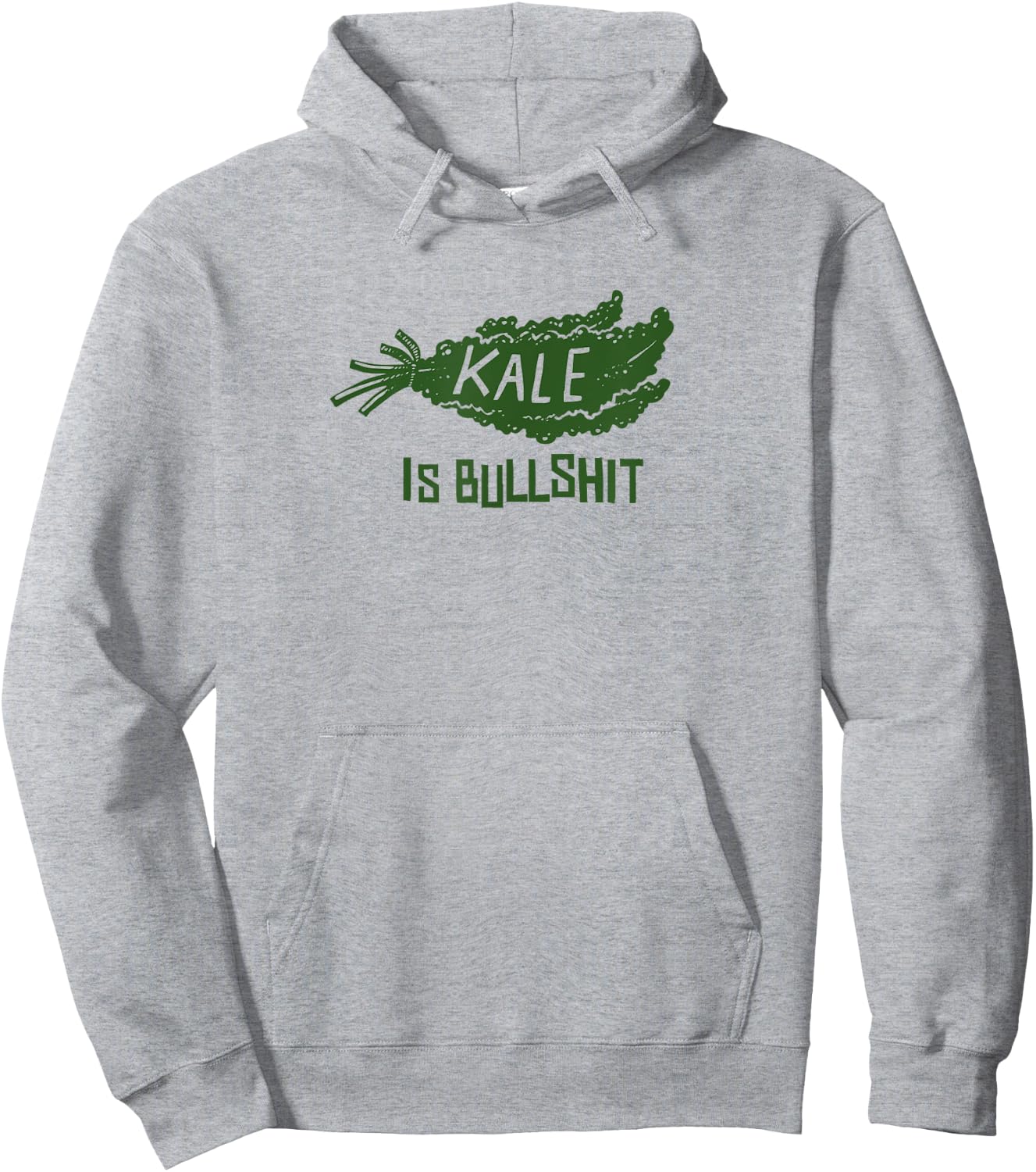 Kale is bullshitty Hoodie - Hoodie | Ash