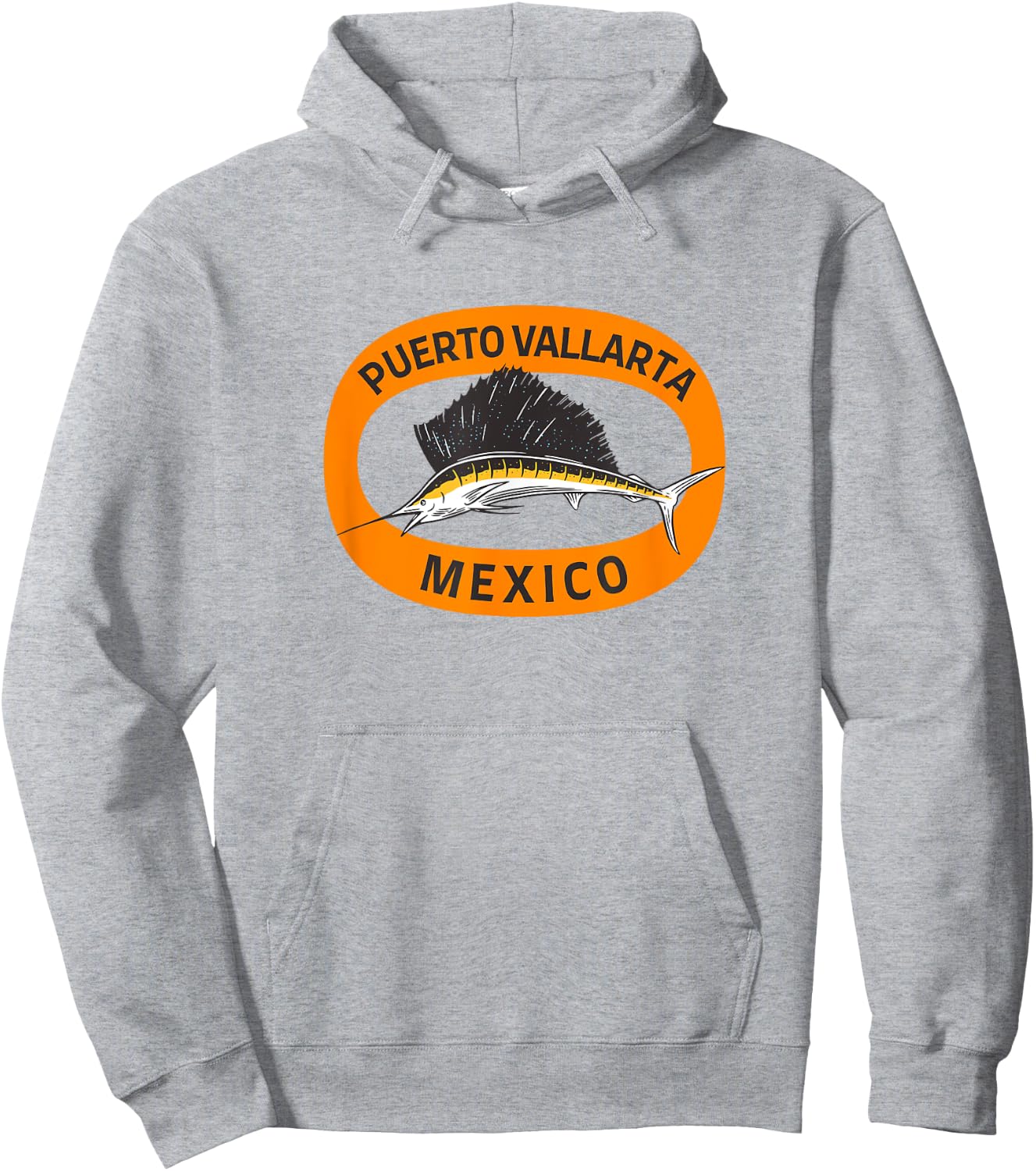 Puerto Vallarta Mexico Sailfish Hoodie - Hoodie | Ash
