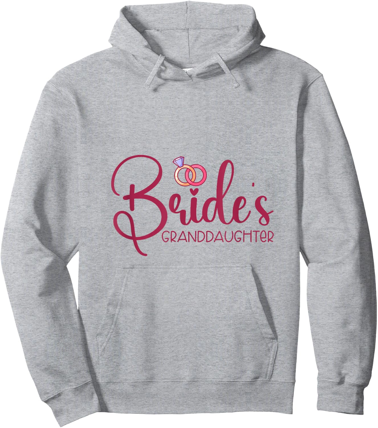 Marriage - Bride's Granddaughter Hoodie - Hoodie | Ash
