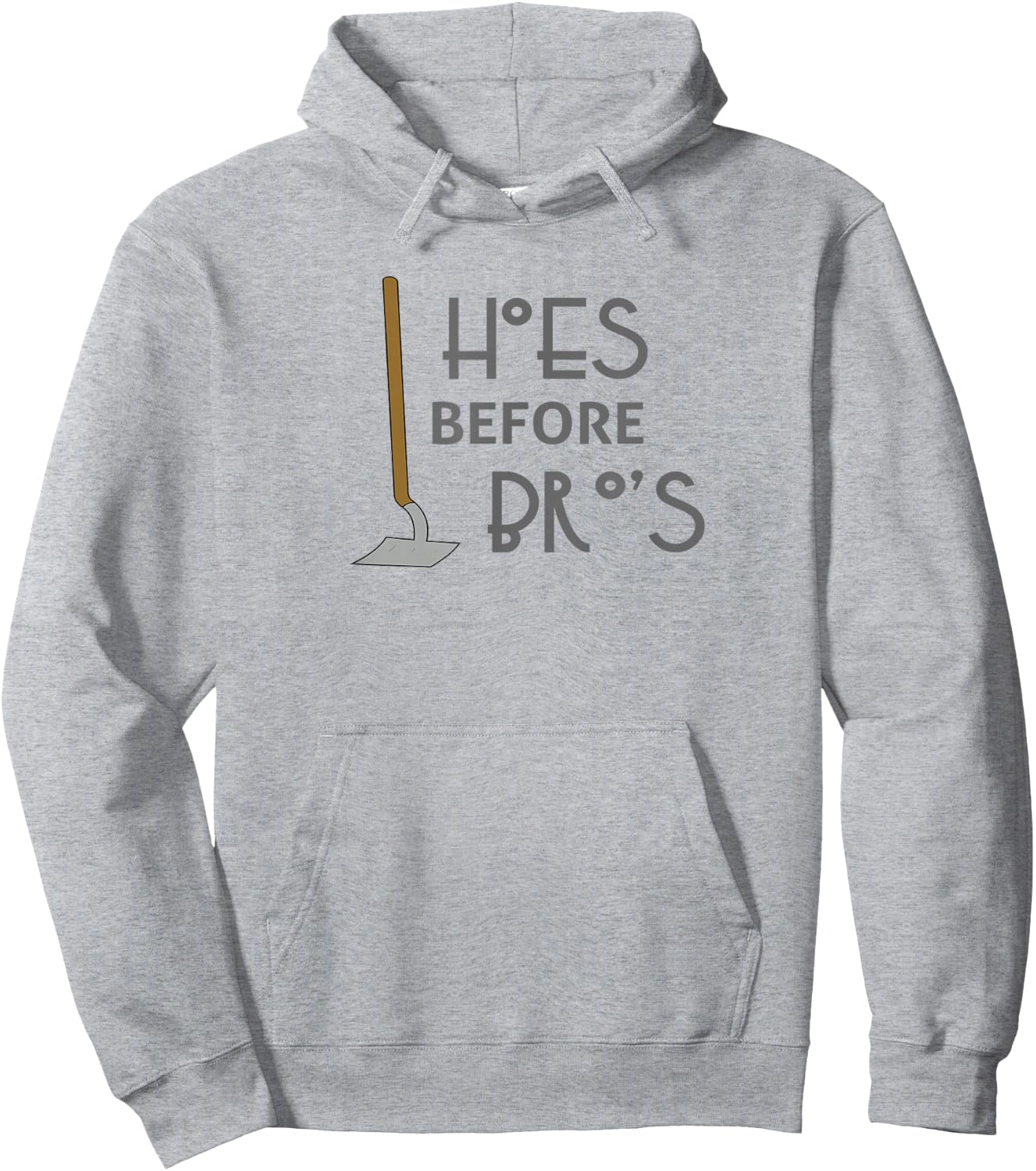 Gardening Shirt - Hoes Before Bros Hoodie - Hoodie | Ash
