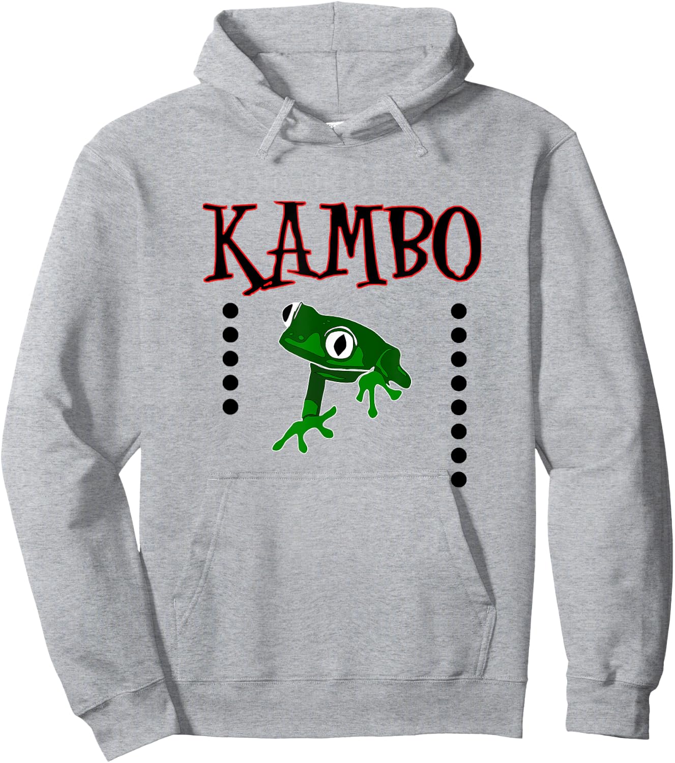 Kambo Frog Venom Ceremony Hoodie - Hoodie | Ash