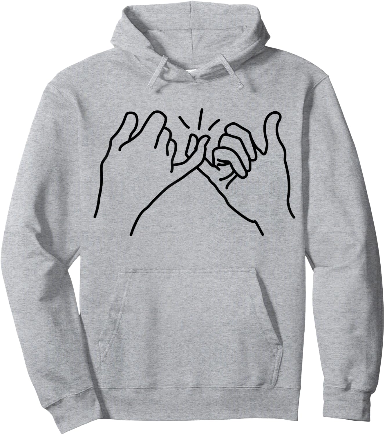 Pinky Swear Promise Hoodie - Hoodie | Ash