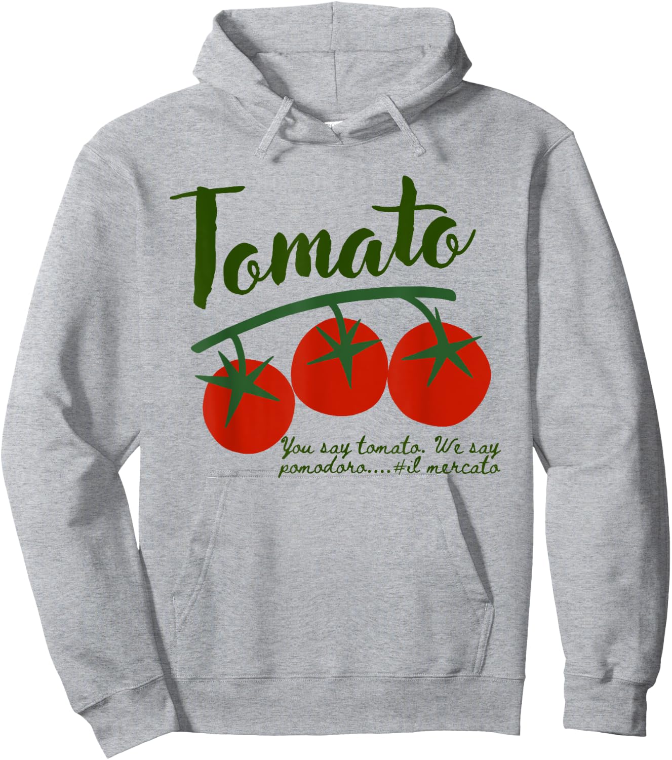 Tomato Girl Summer il Pomodoro Italian summer Hoodie - Hoodie | Ash