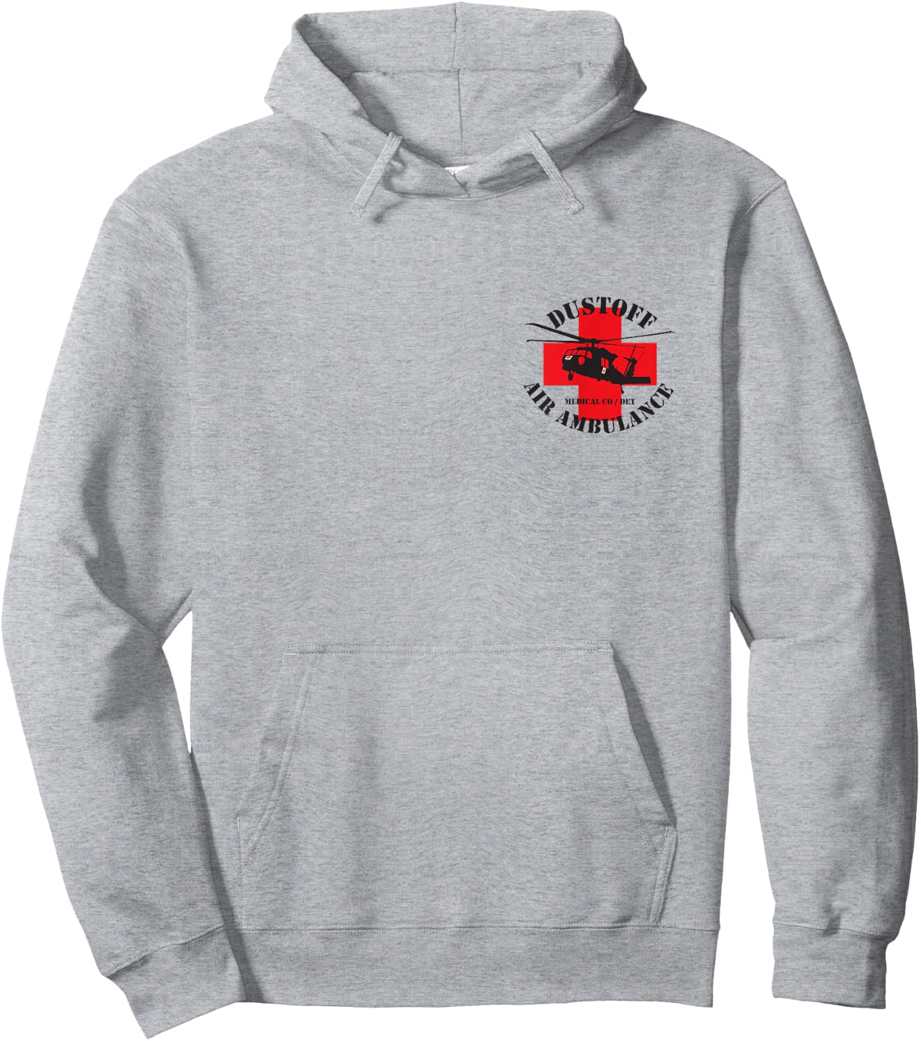 Dustoff Air Ambulance Hoodie - Hoodie | Ash