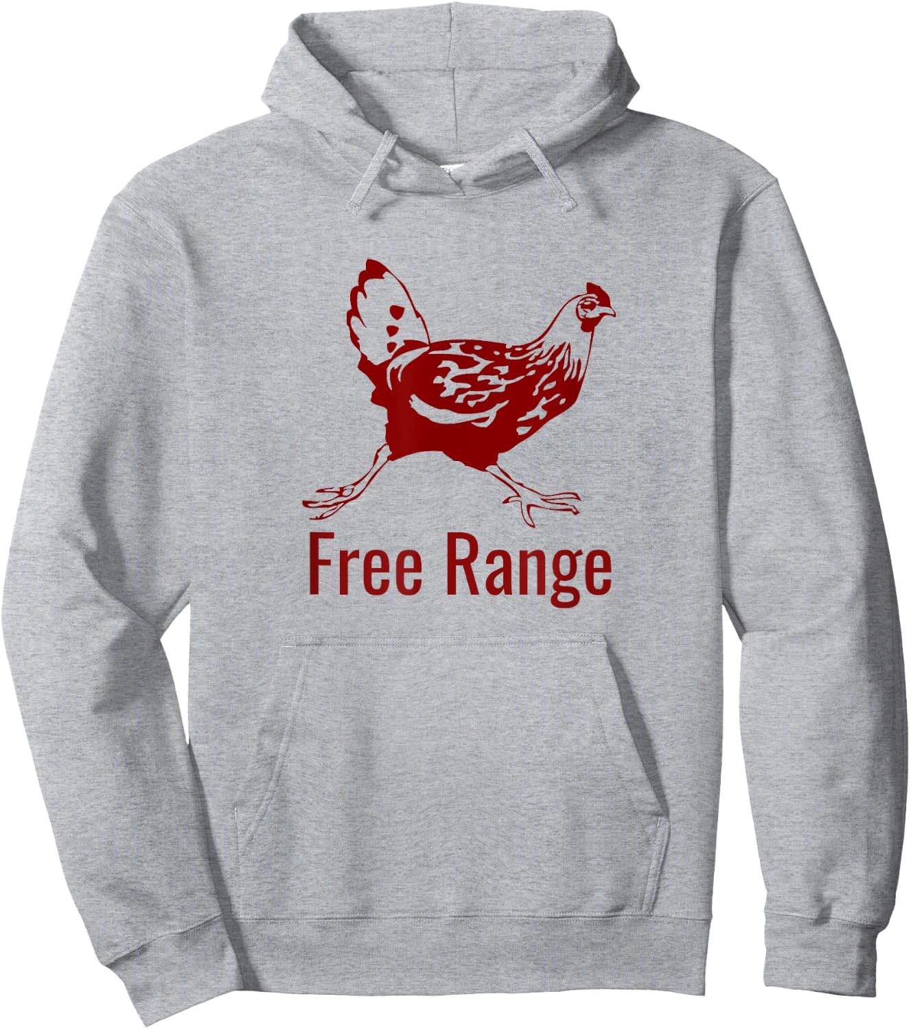 Urban Farmer Backyard Chicken Lover Free Range Hoodie - Hoodie | Ash