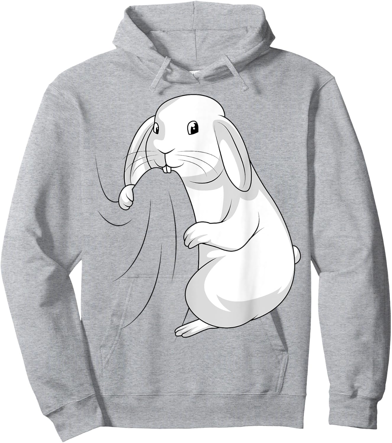 Rabbit Lovers Girls Women Hoodie - Hoodie | Ash