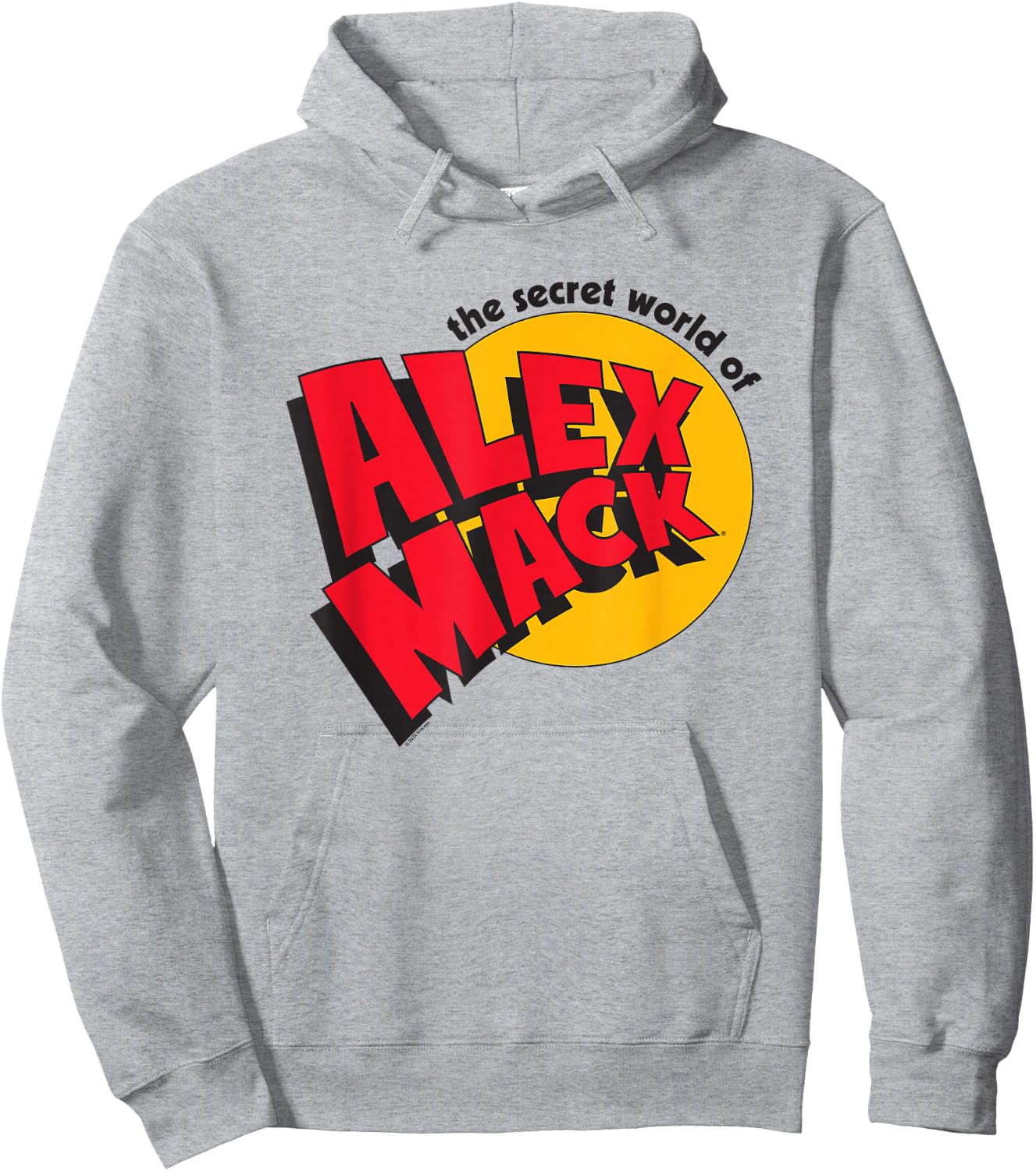 The Secret World of Alex Mack Logo Hoodie - Hoodie | Ash