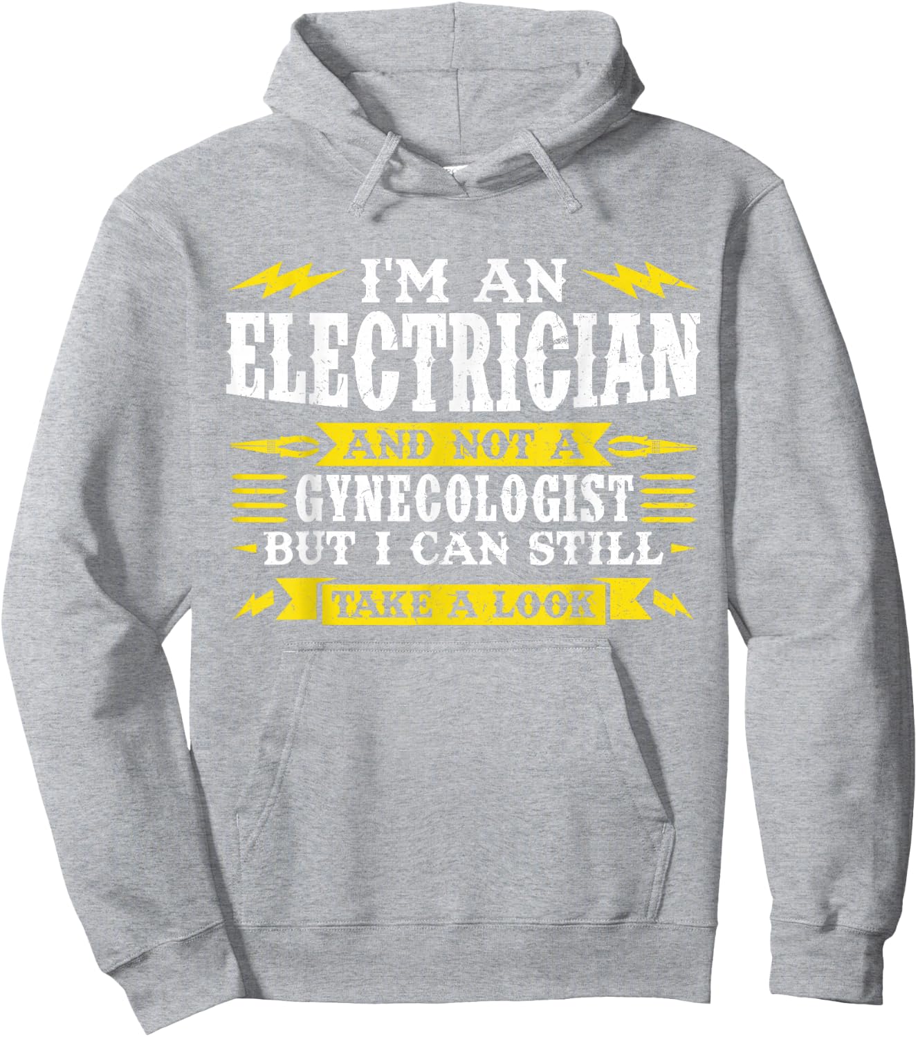 I'm an electrician and not a gynecologist Job Hoodie - Hoodie | Ash