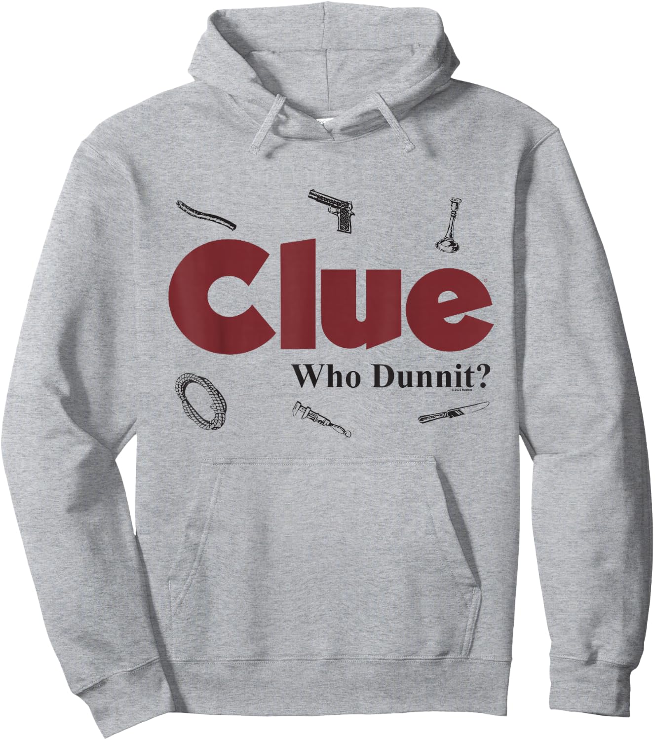 Clue Who Dunnit? Hoodie - Hoodie | Ash