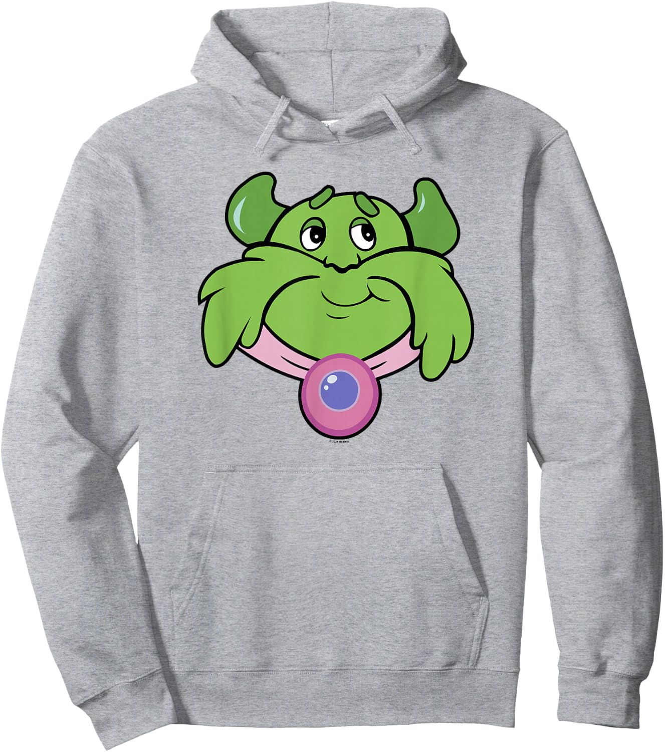 Candy Land Halloween Plumpy Big Face Hoodie - Hoodie | Ash