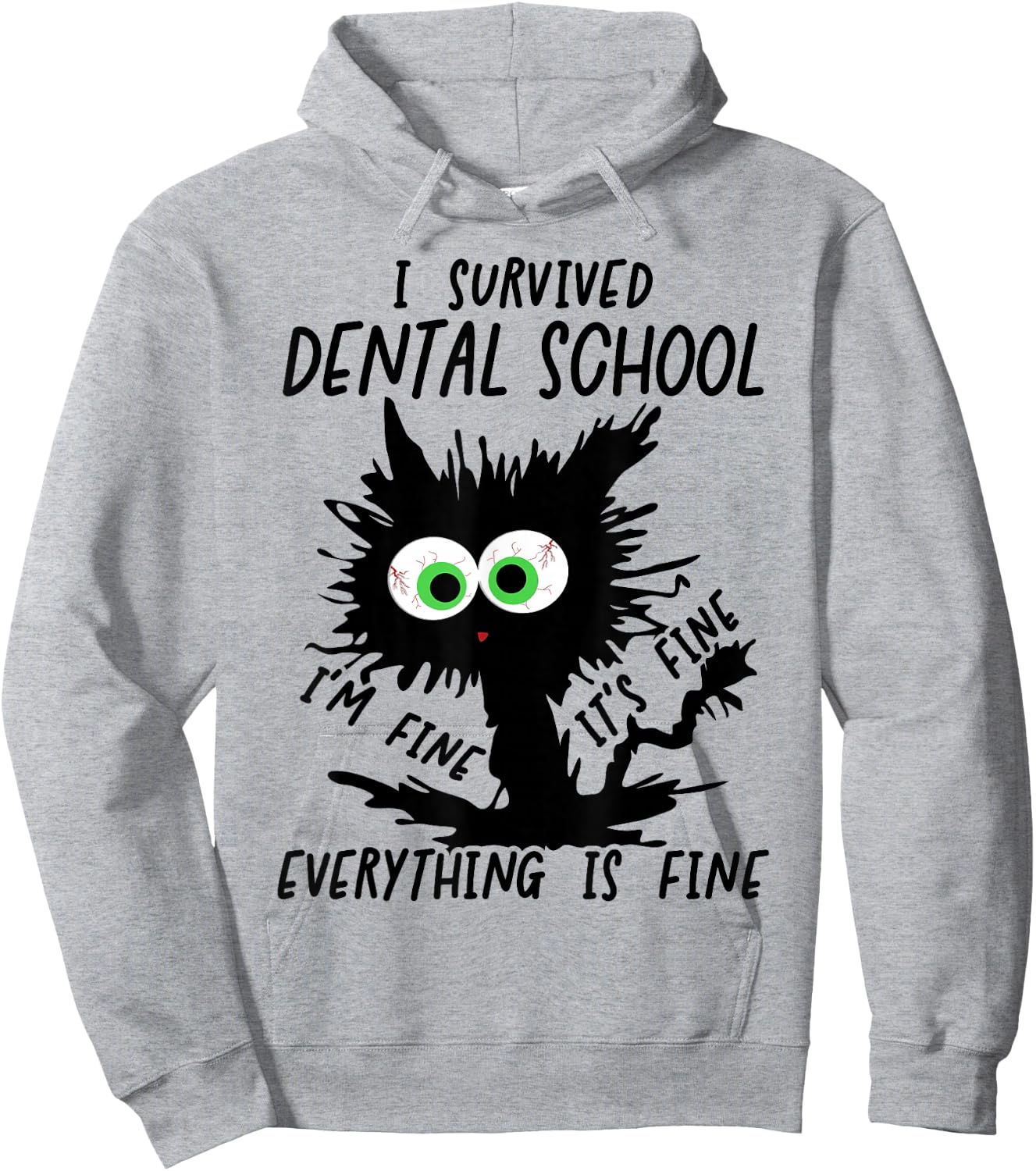 I Survived Dental School Graduation 2026 2027 Hoodie - Hoodie | Ash